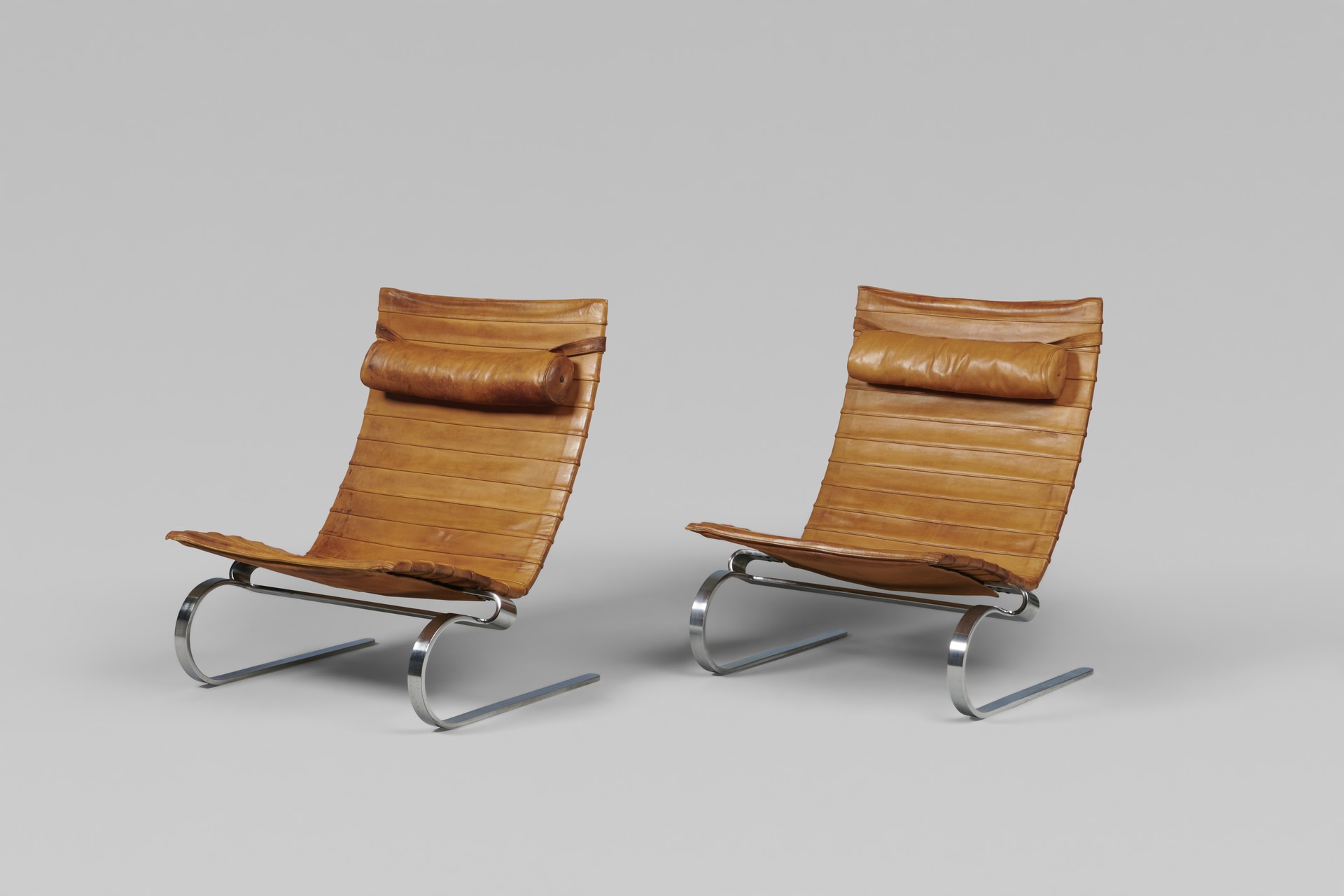Pair of 'PK-20' Chairs image 2