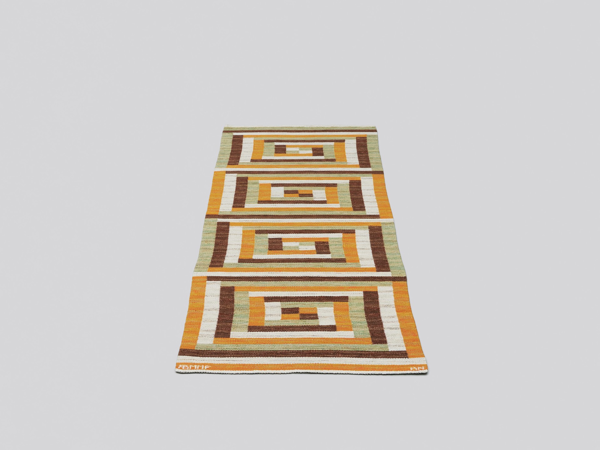 'Ostia Orange' Rug image 3