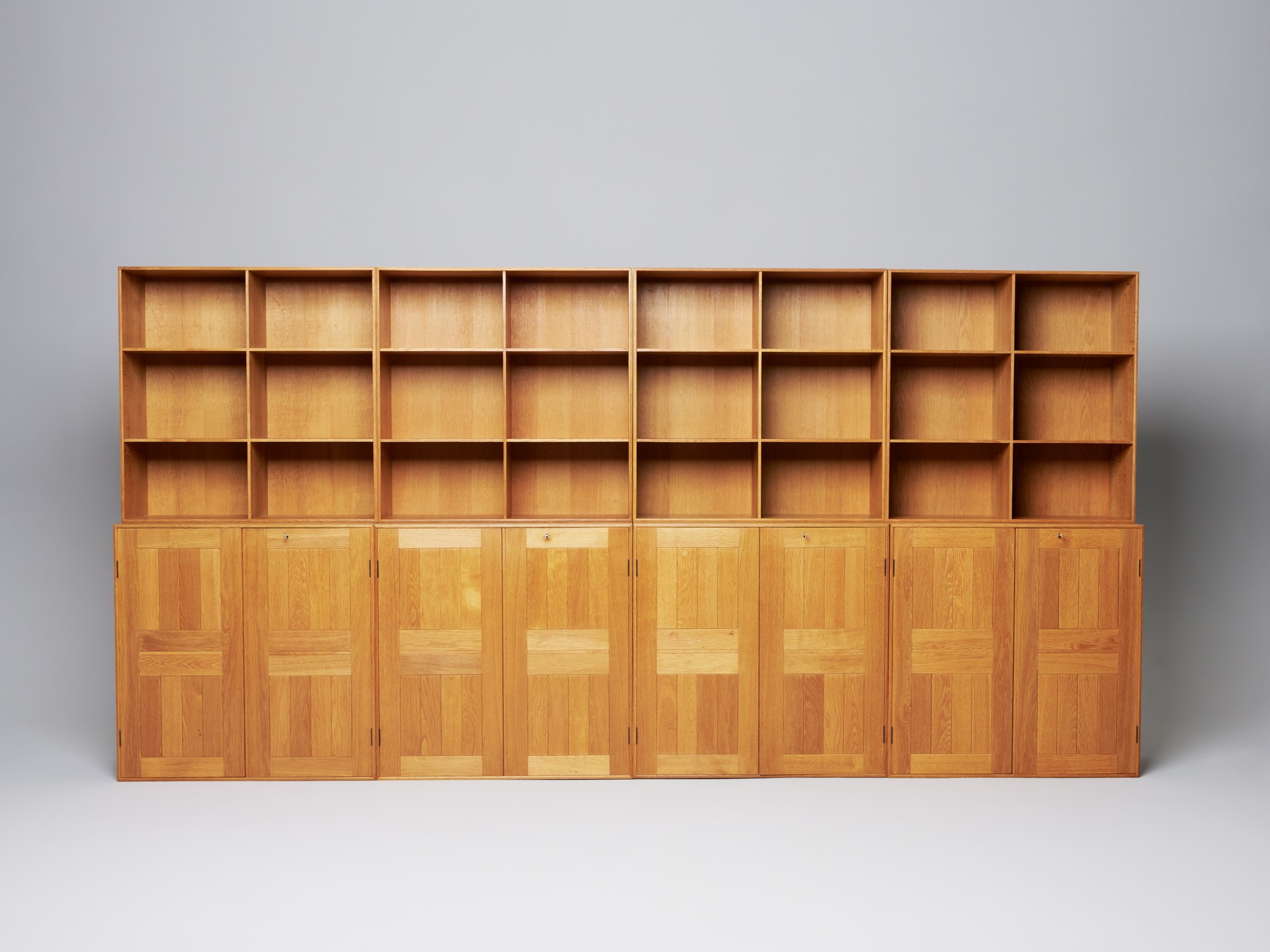 Set of Four Oak Cabinets image 9