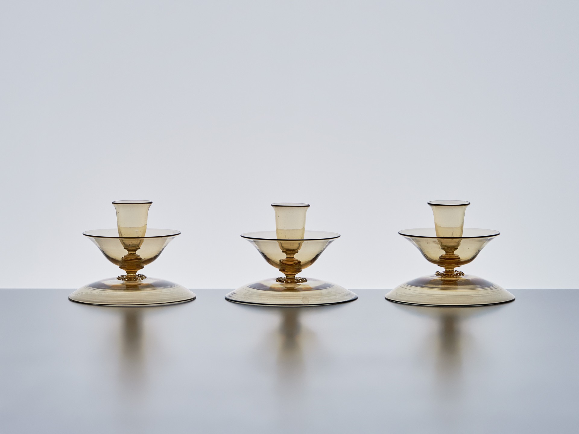 Set of Three Candle Holders image 2