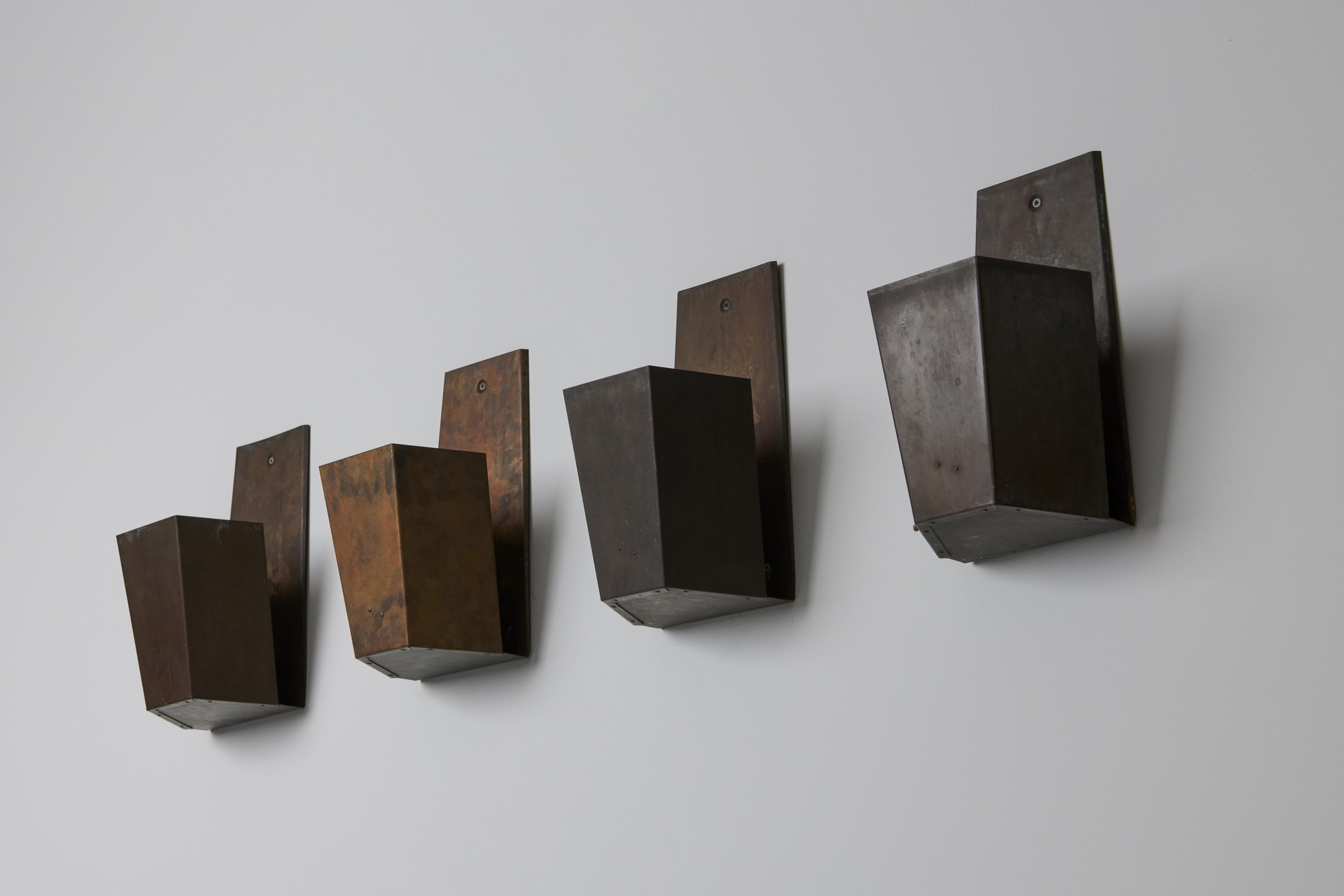 Set of Four Wall Lamps