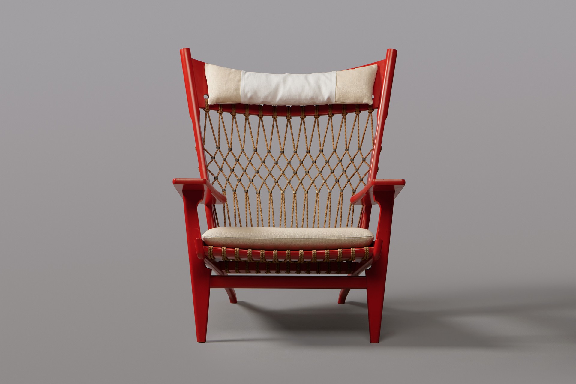 Pair of 'Web' Lounge Chairs, Model no. JH-719 image 2