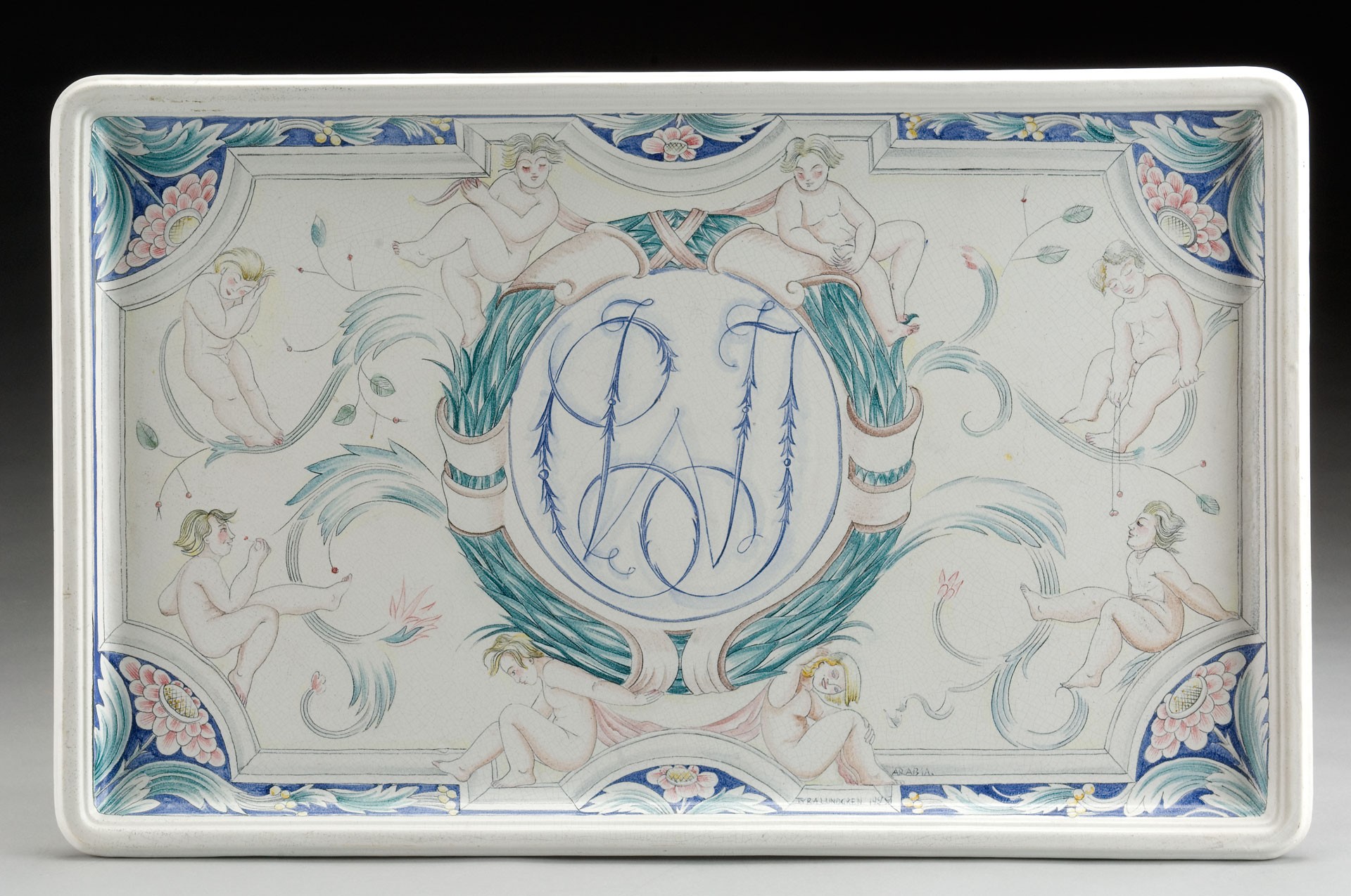 Ceramic Arabia Tray