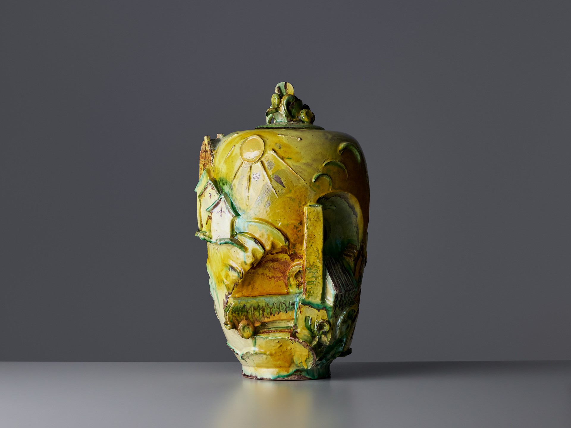 Large Lidded urn image 5