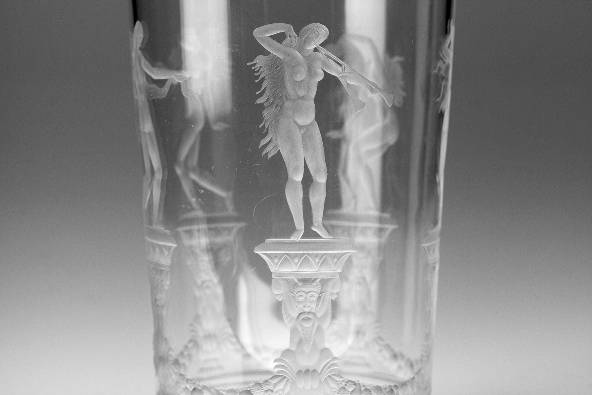 Engraved Gate Vase image 3