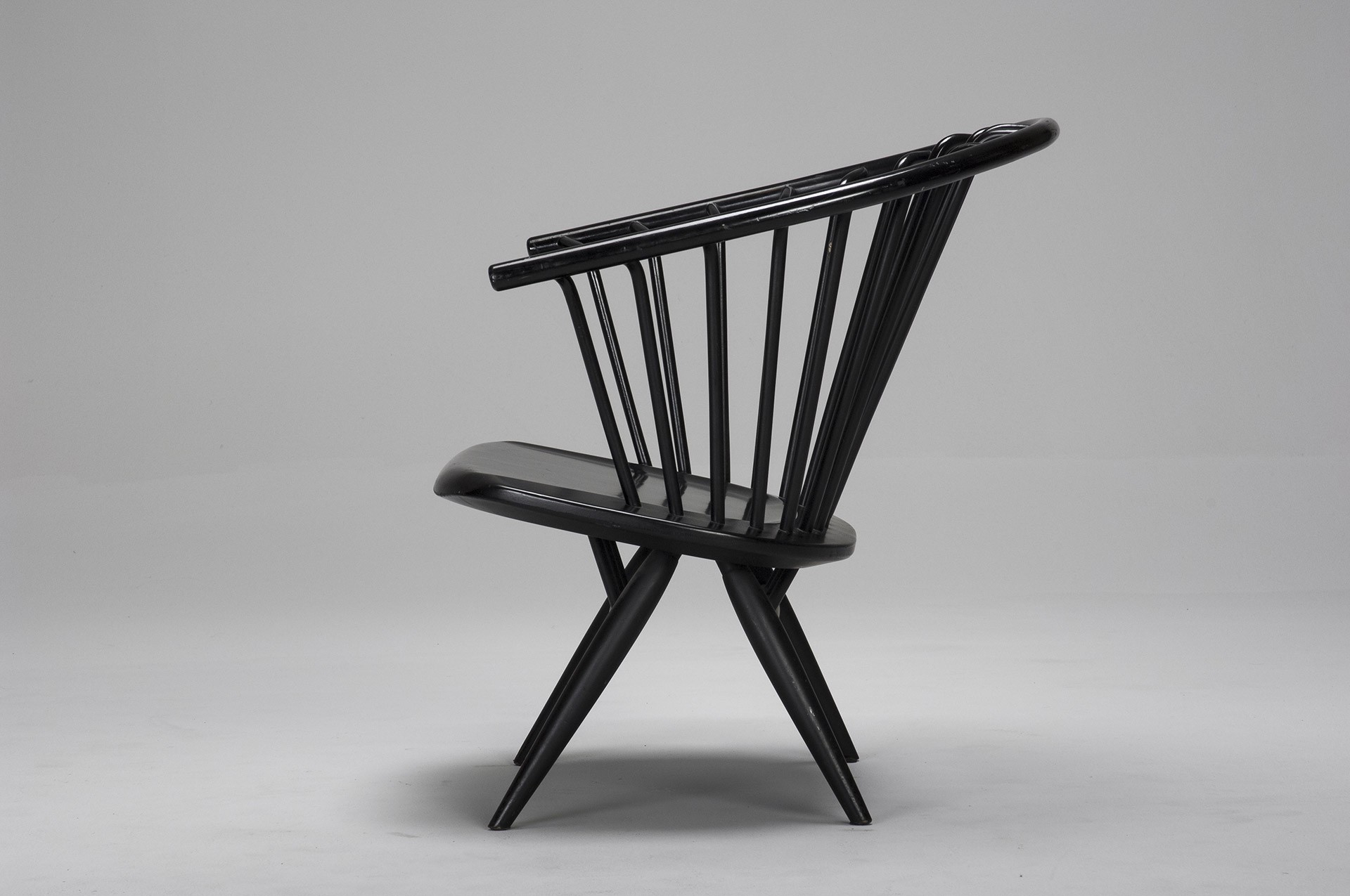 Black "La Crinolette" Chair image 2