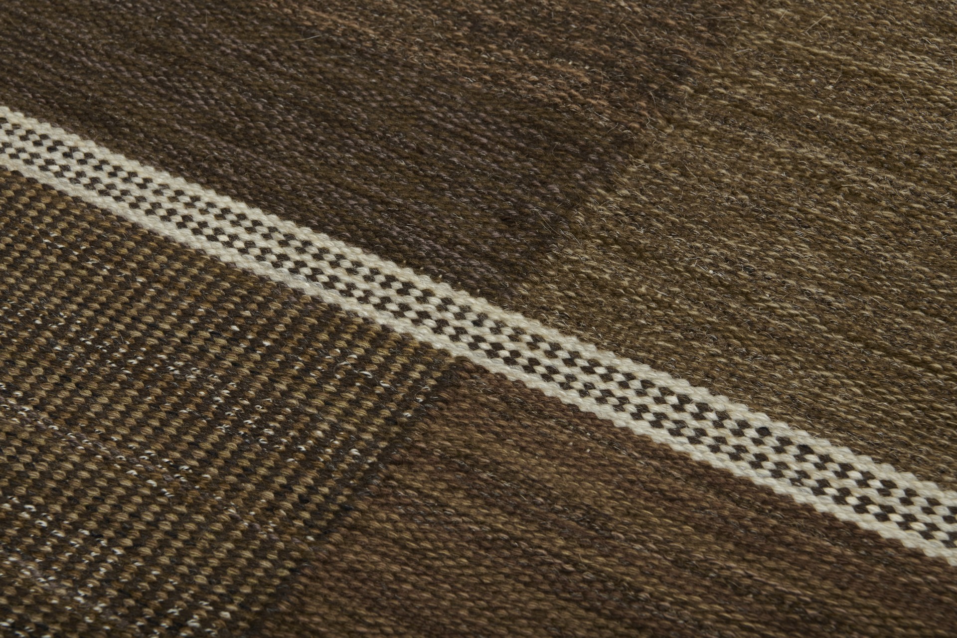 Carpet 'Tolv rutor, brun' image 4