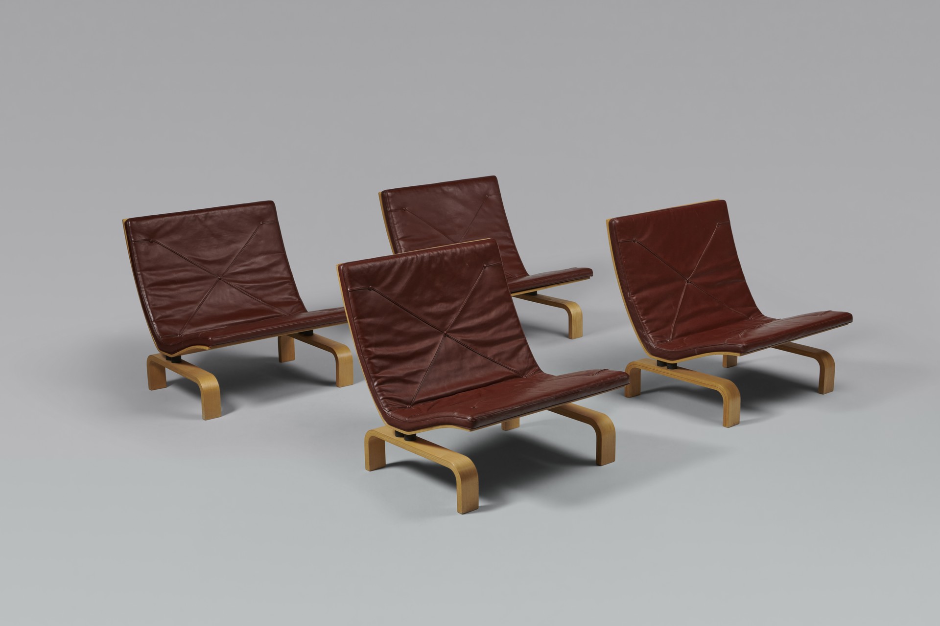 Set of Four 'PK 27' Easy Chairs image 2