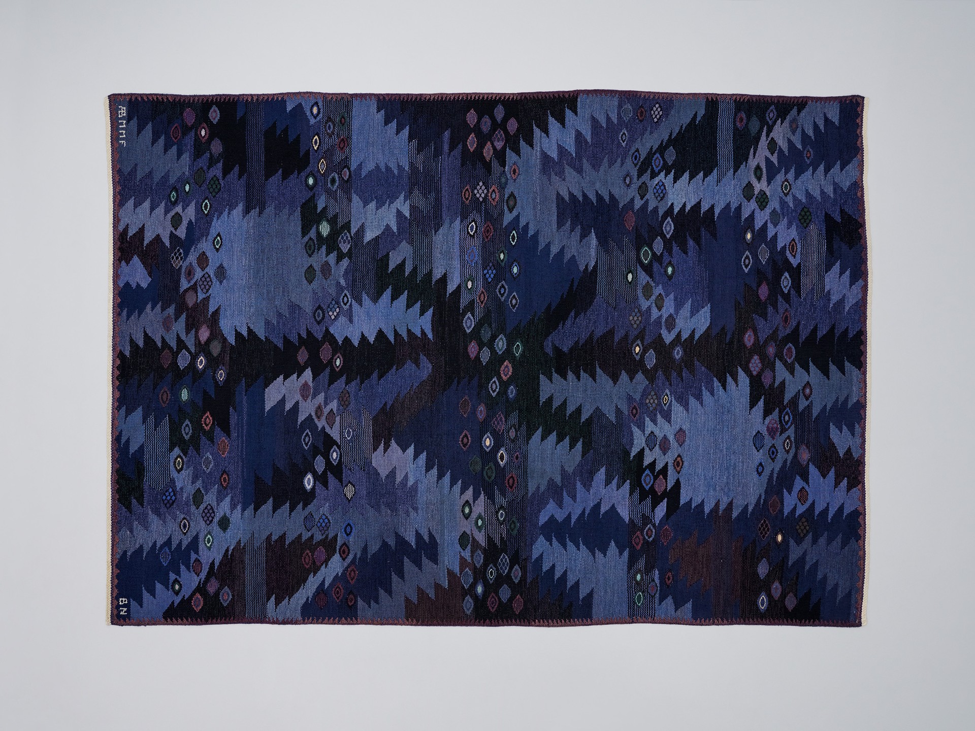 Carpet 'Tånga blå'