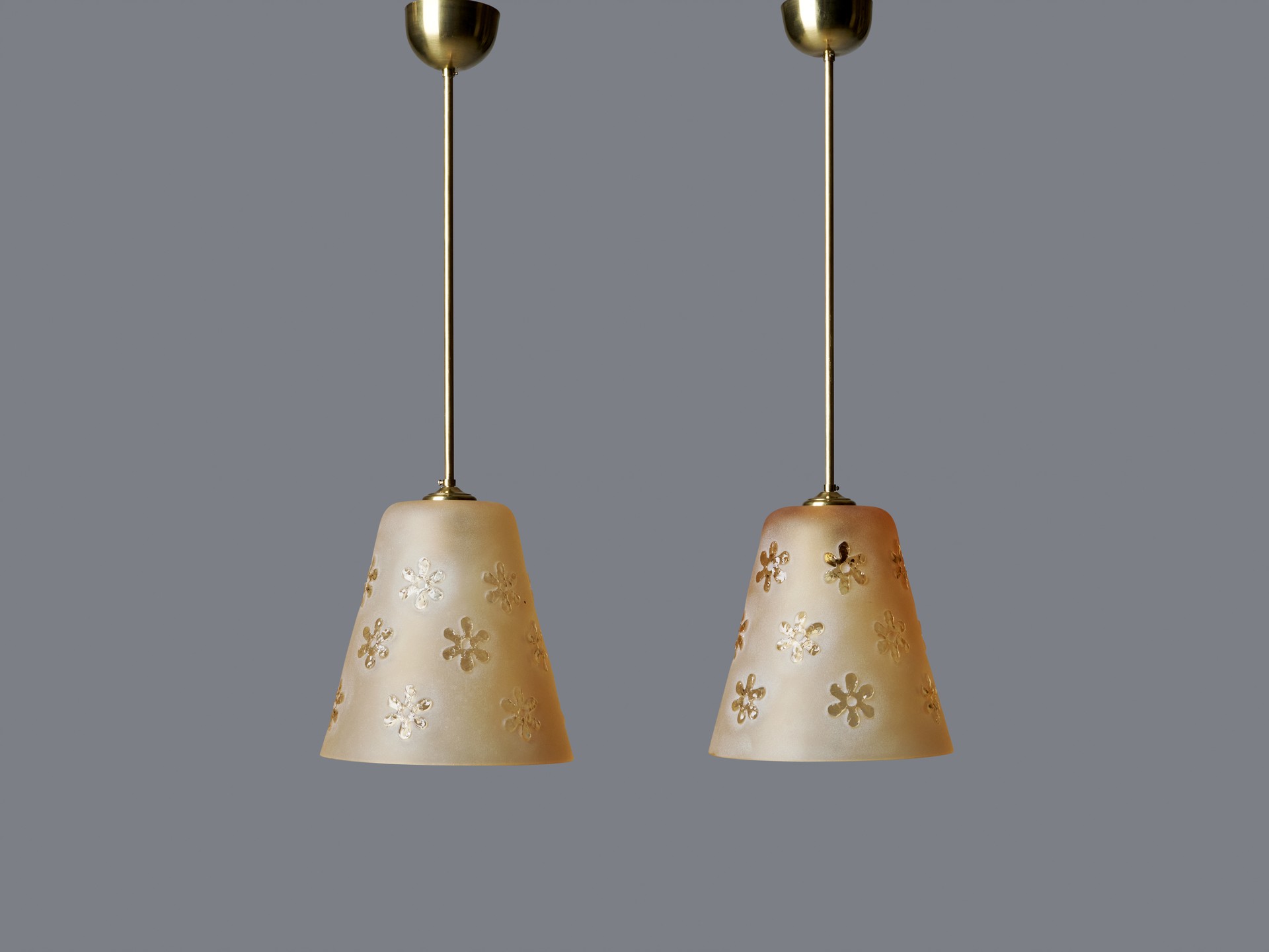 Pair of Ceiling Lamps