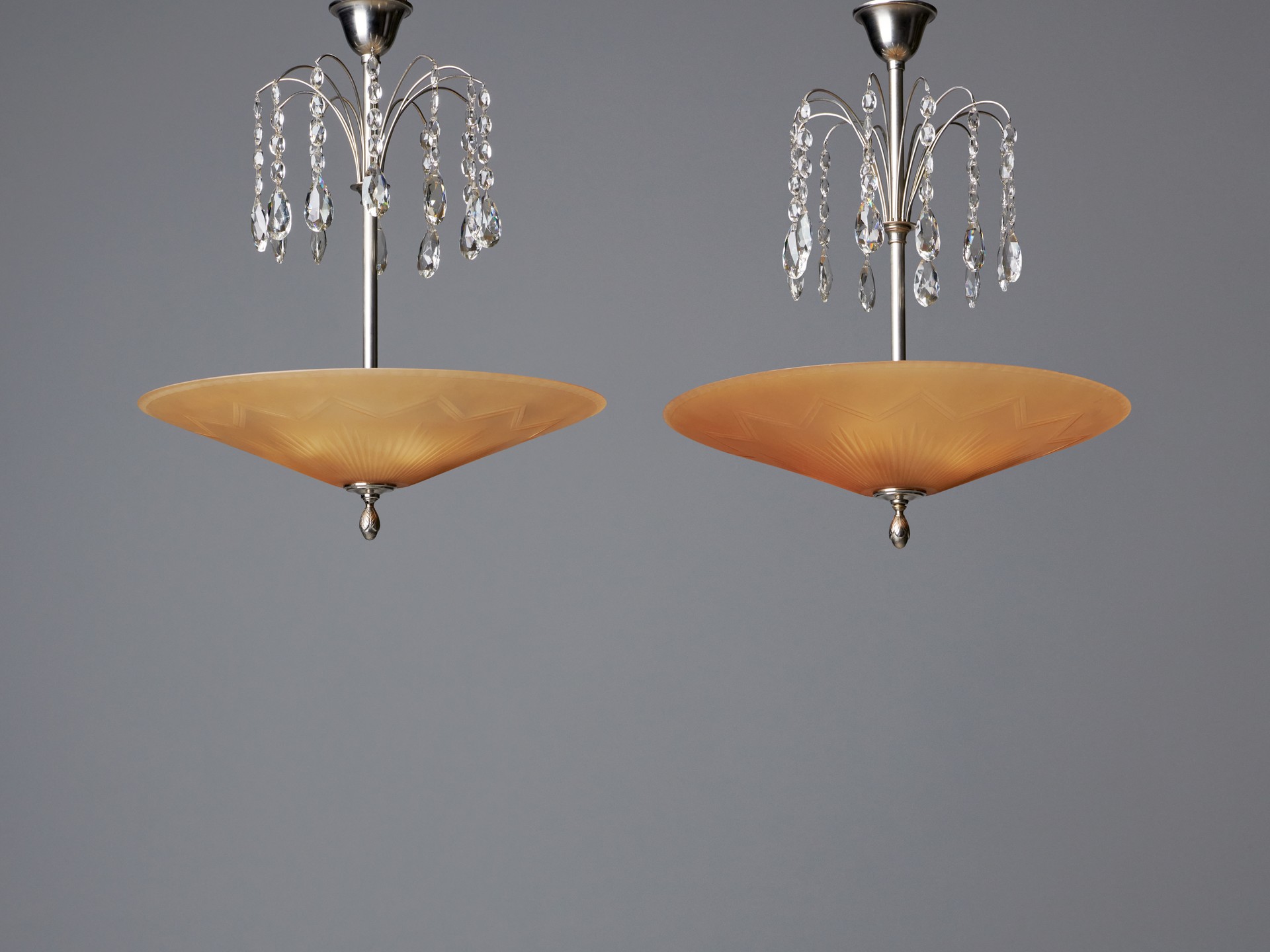 Pair of Ceiling Lamps