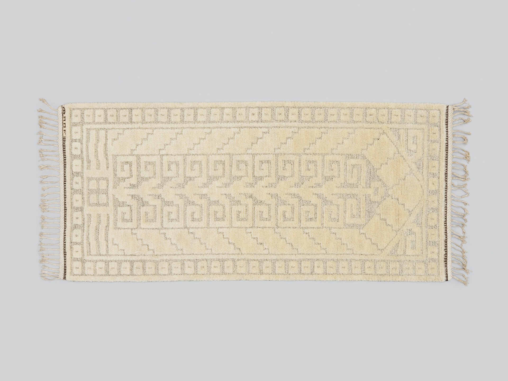 'Vita Spetsporten' Rug