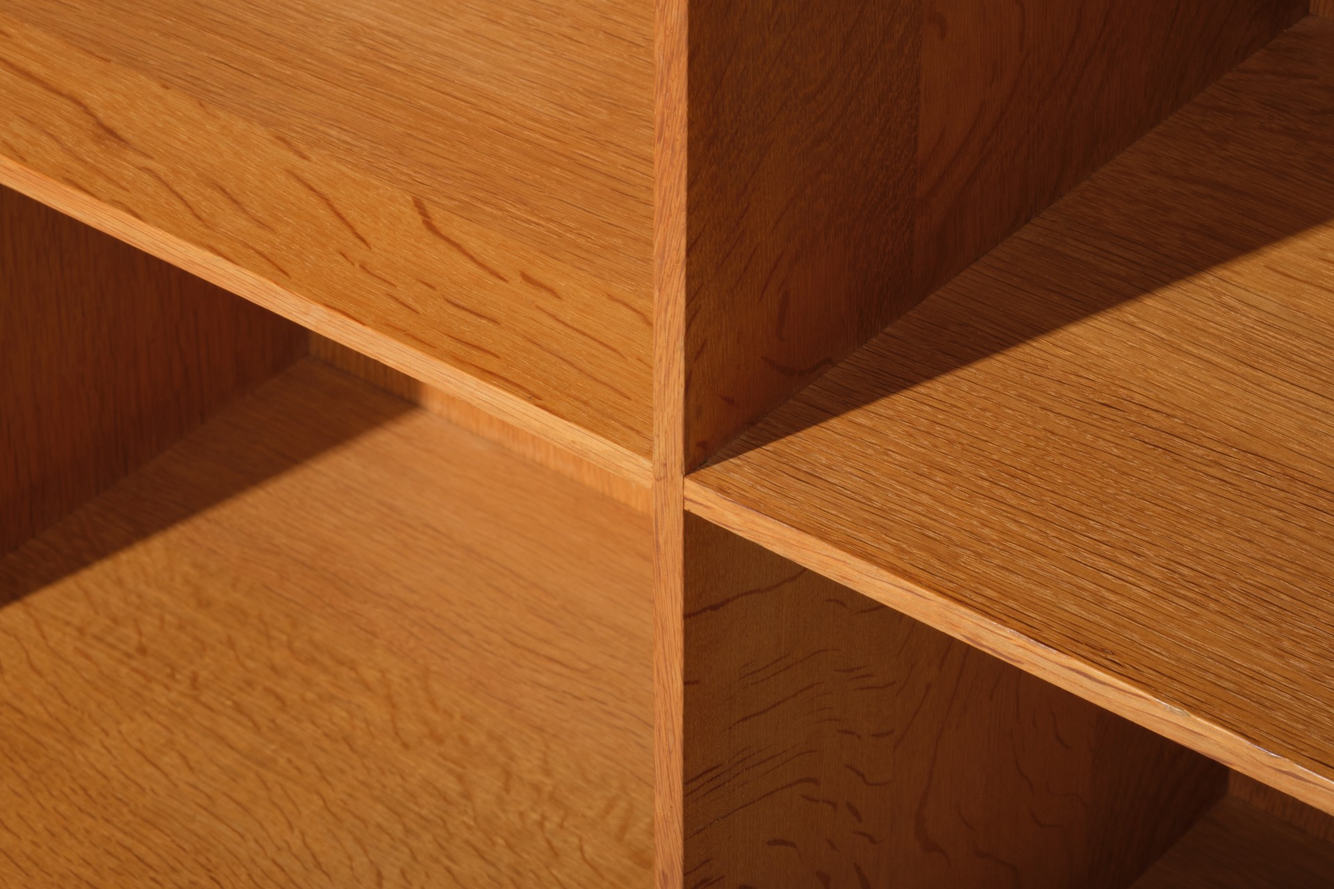 Set of Six Oak Modular Bookshelves image 5