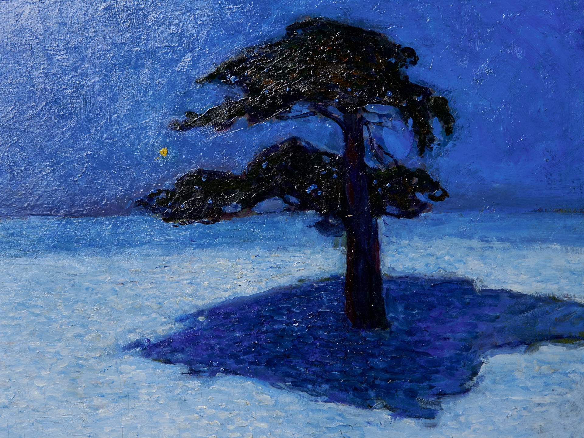 Painting 'The Solitary Pine' image 3