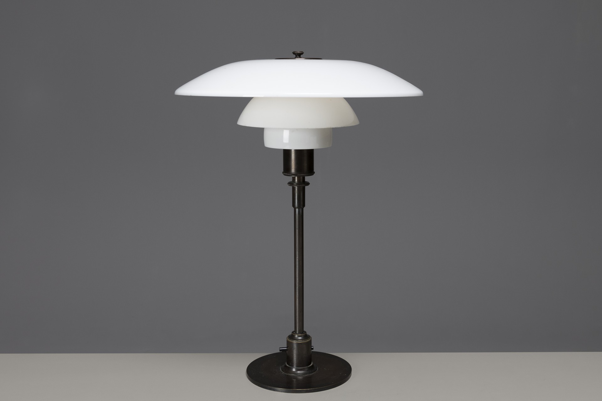 Early Table Lamp with Model PH 4/3 shades image 2