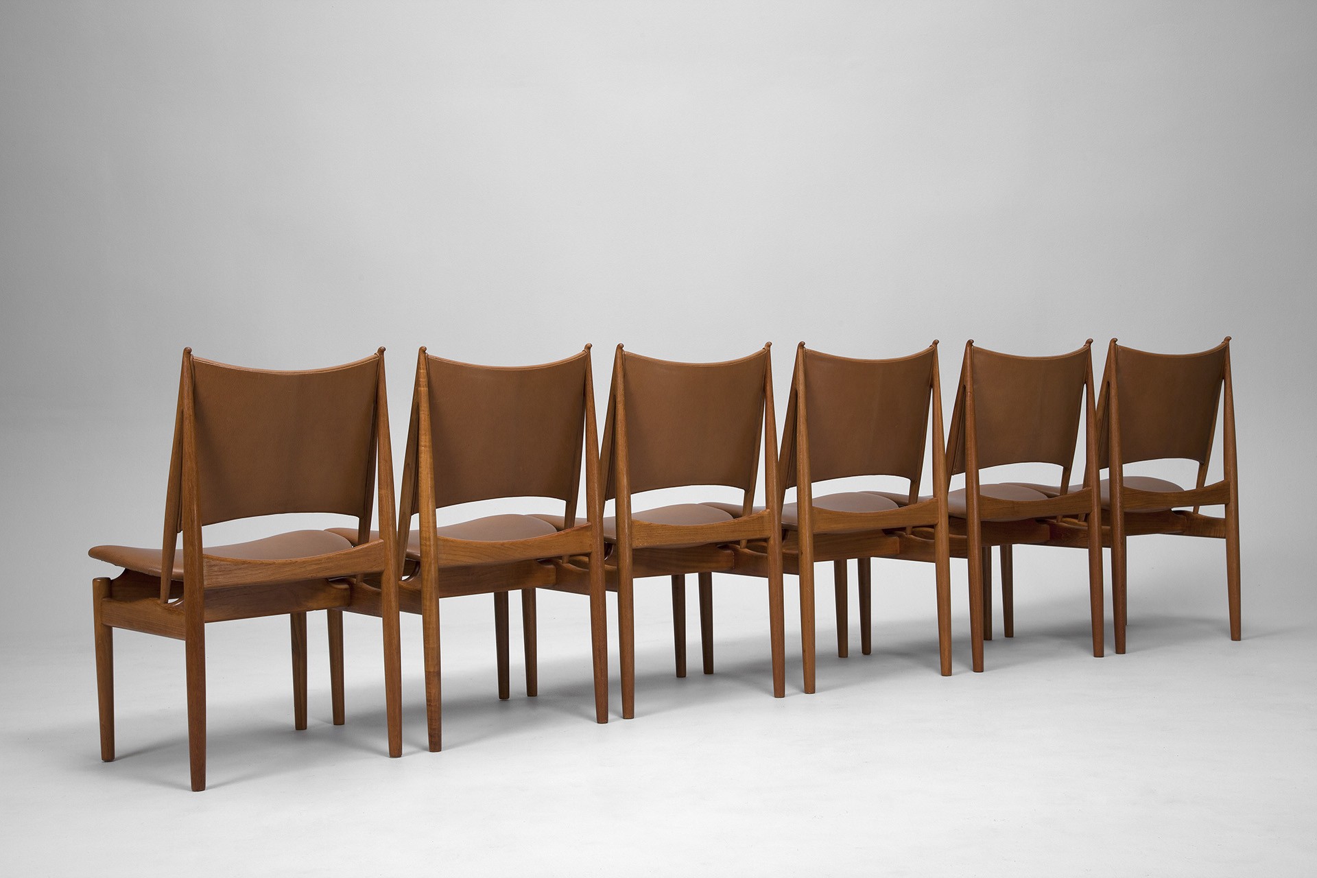 Set of Twelve 'Egyptian Chairs' image 4