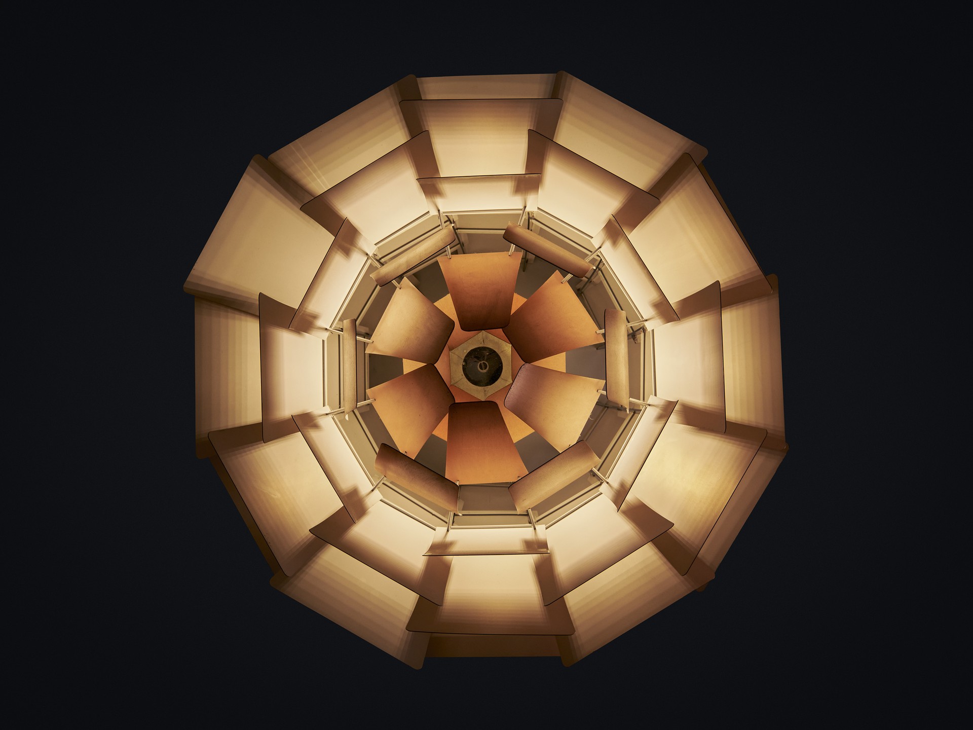 Large and Early Artichoke Ceiling Lamp image 6