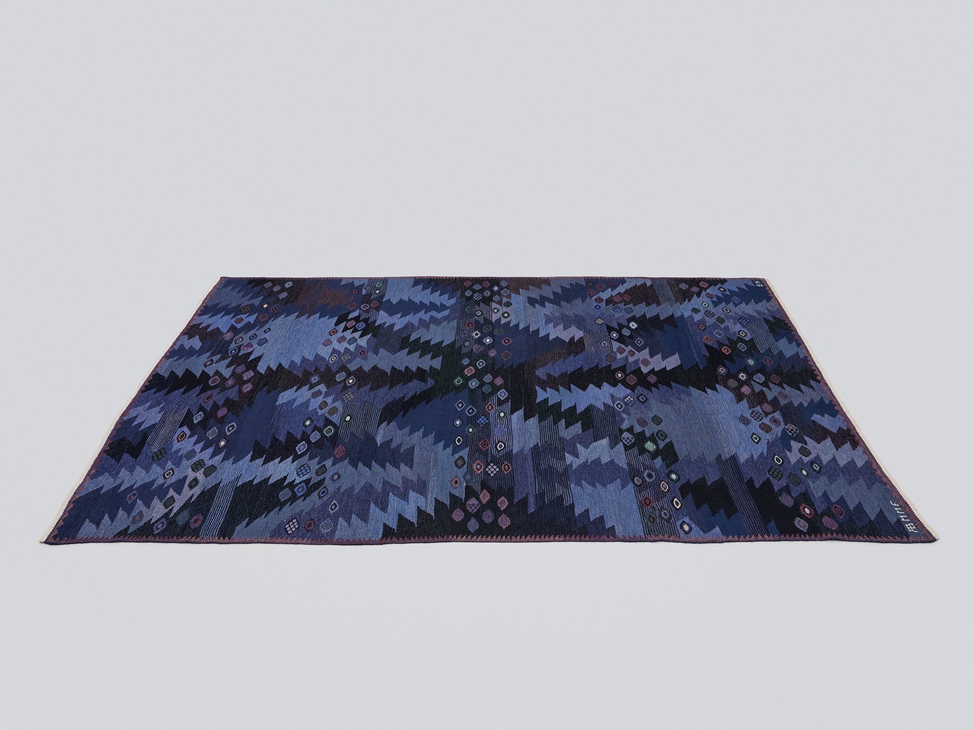 Carpet 'Tånga blå' image 3