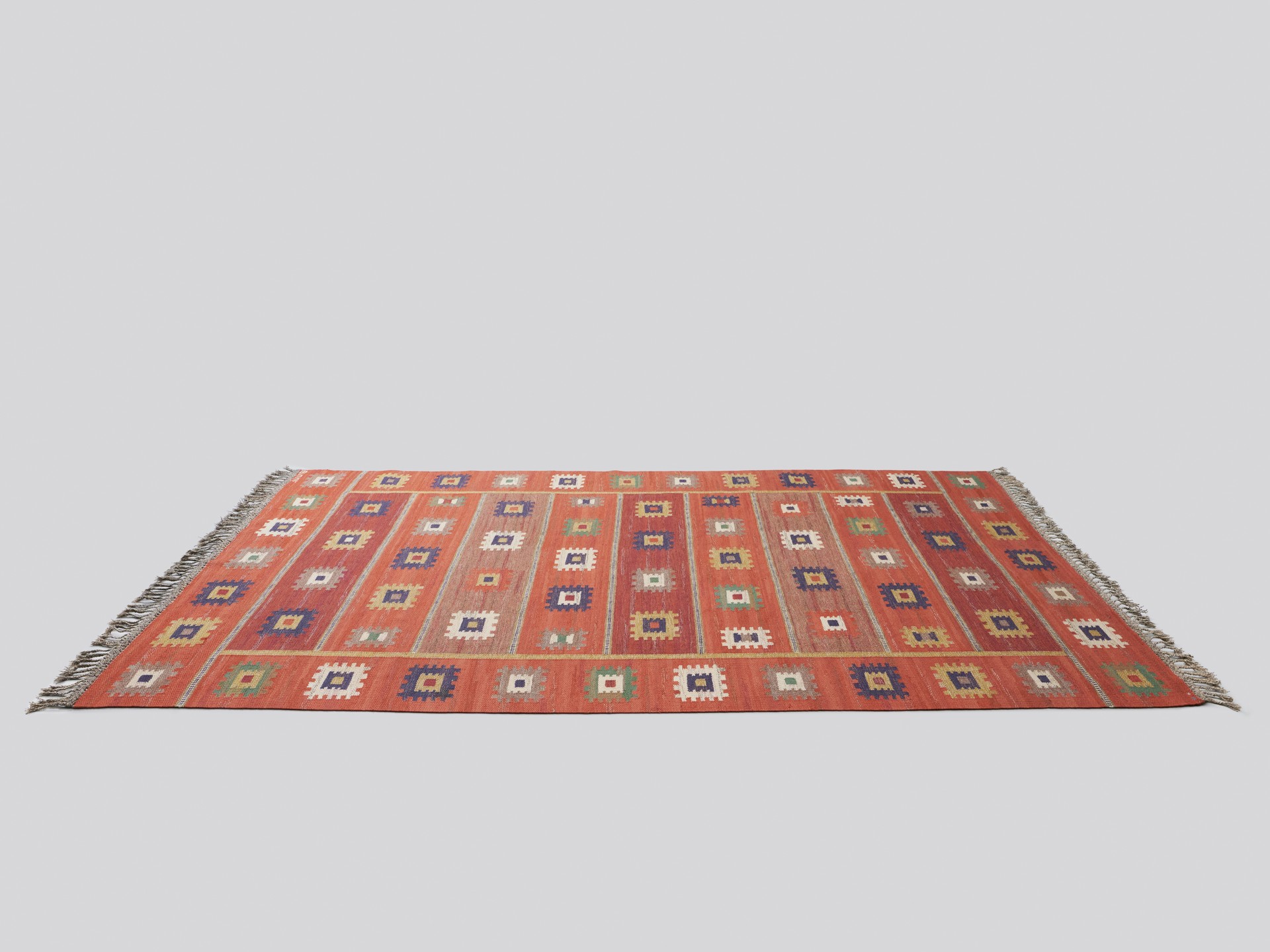 'Röd Grön Äng' Carpet image 2