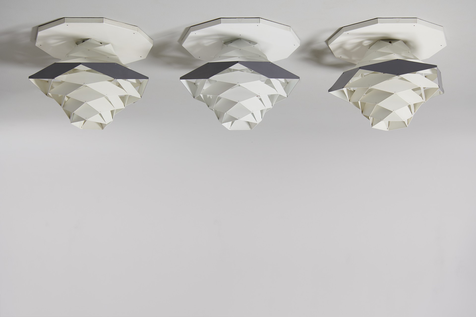 Three 'Symfoni' Ceiling Lamps