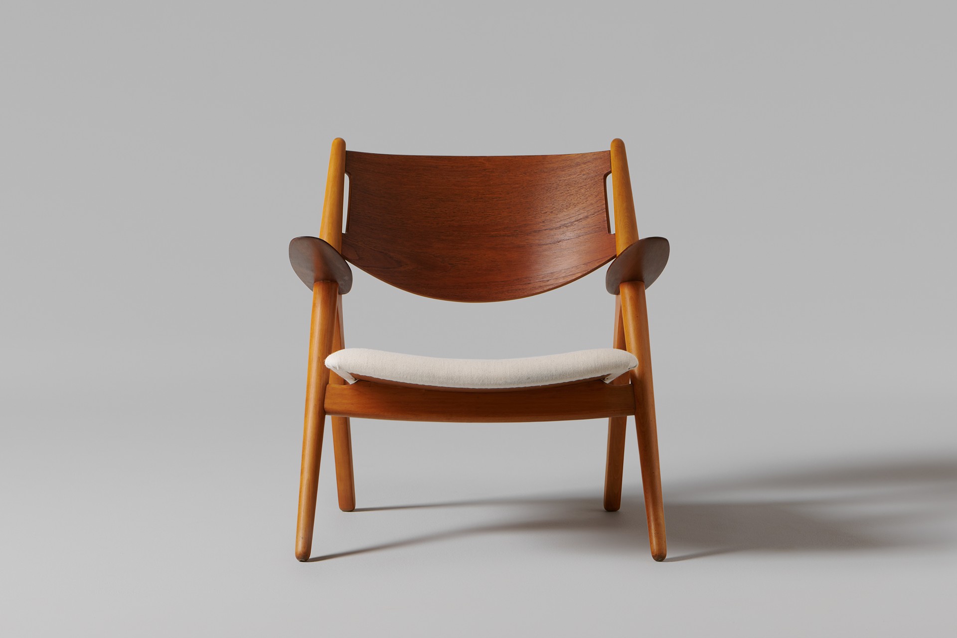 Pair of 'Sawbuck' Armchairs image 3
