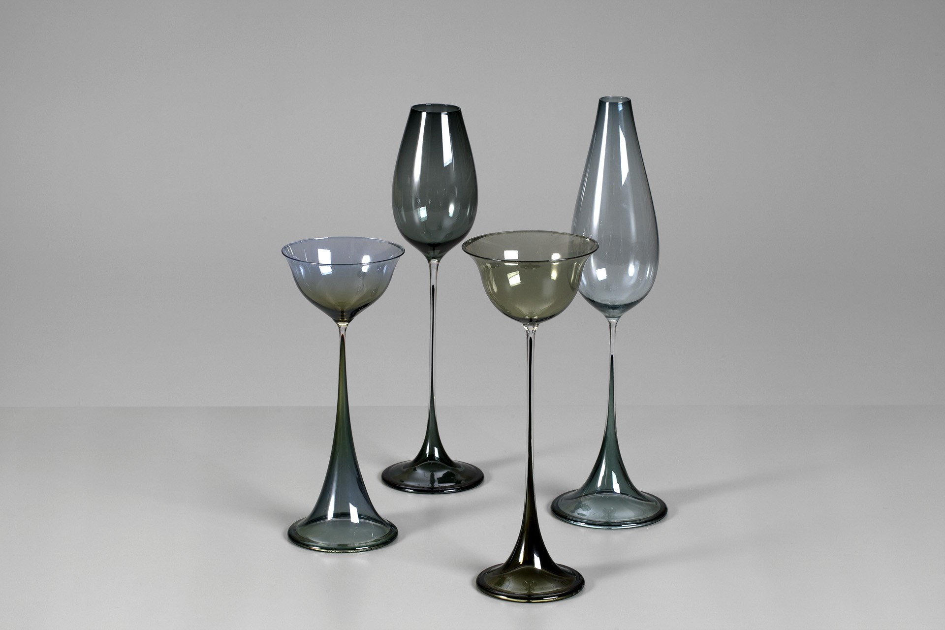 Group of Tulip Vases
