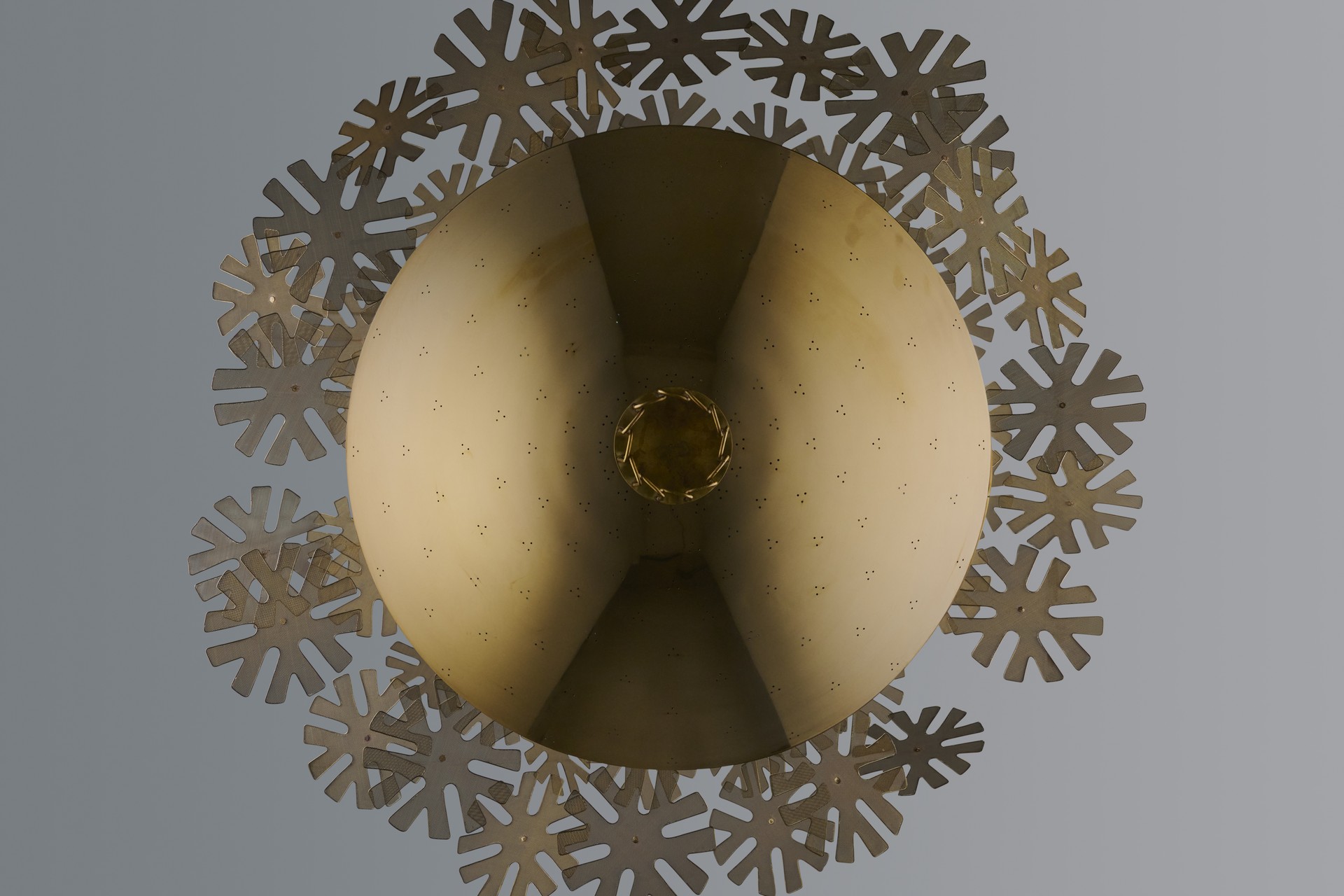Large Snowflake Chandelier image 8