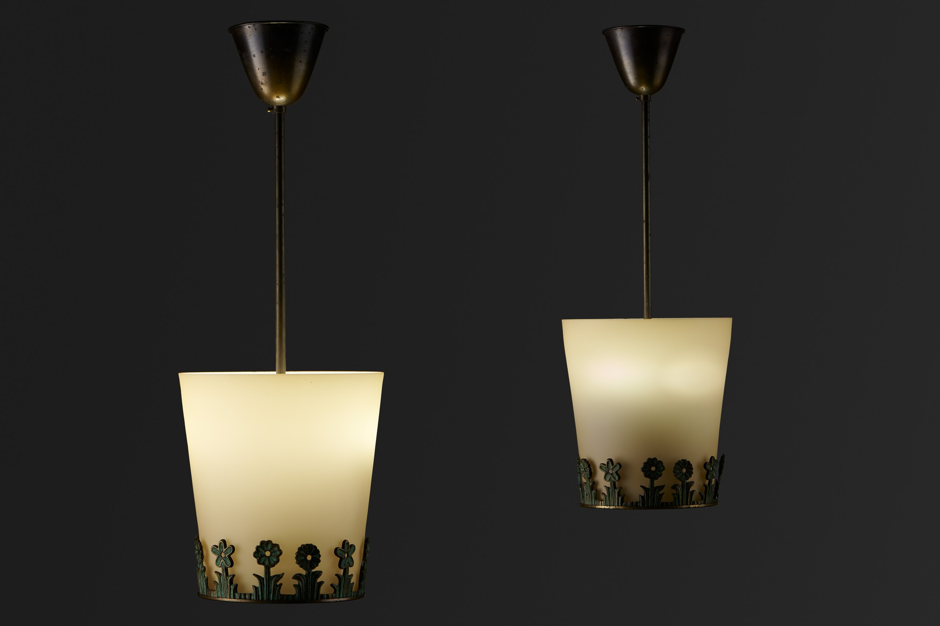 Pair of Swedish Grace Ceiling lights image 2