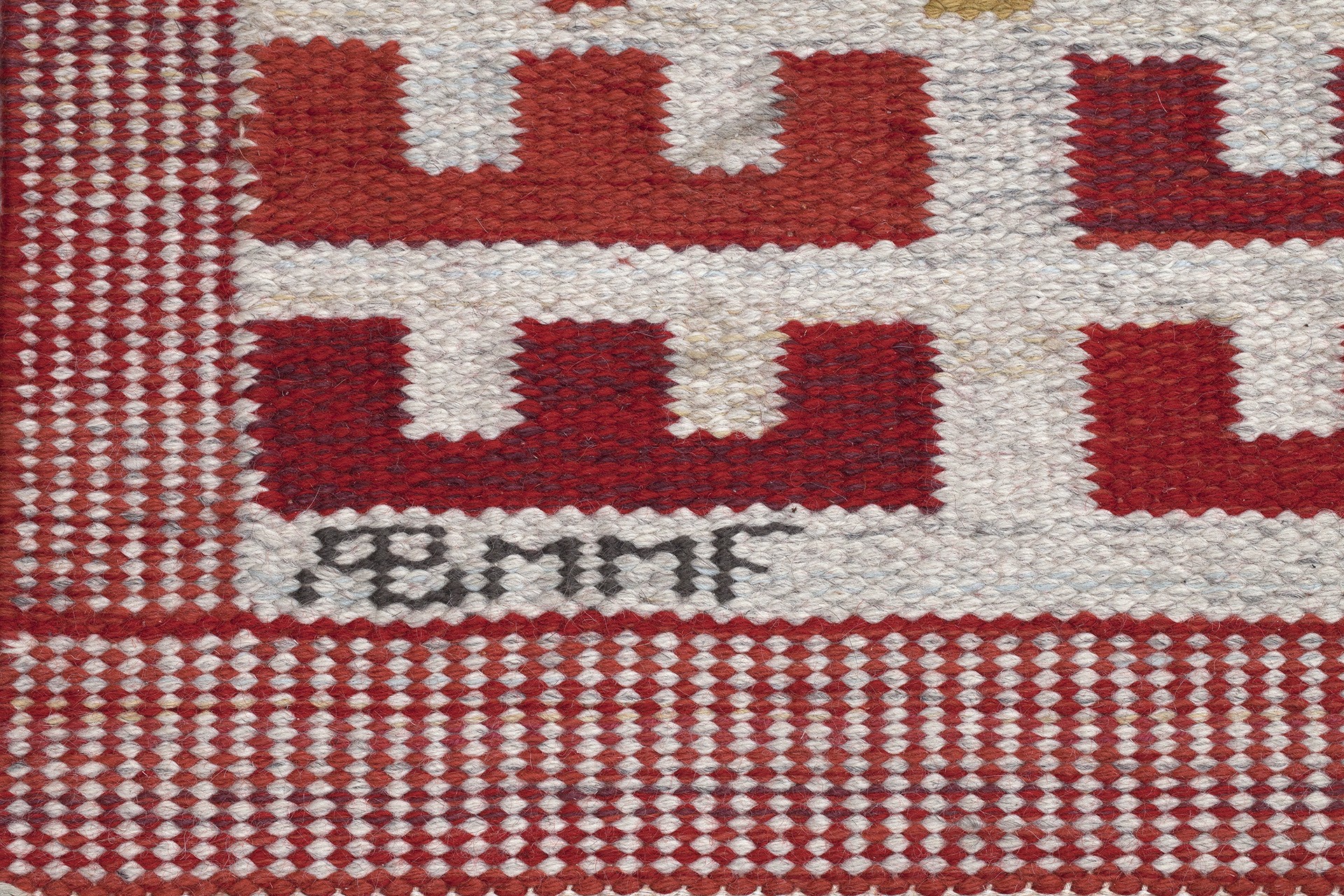 Ann-Mari Forsberg, "Rödbroka", matta, MMF image 5