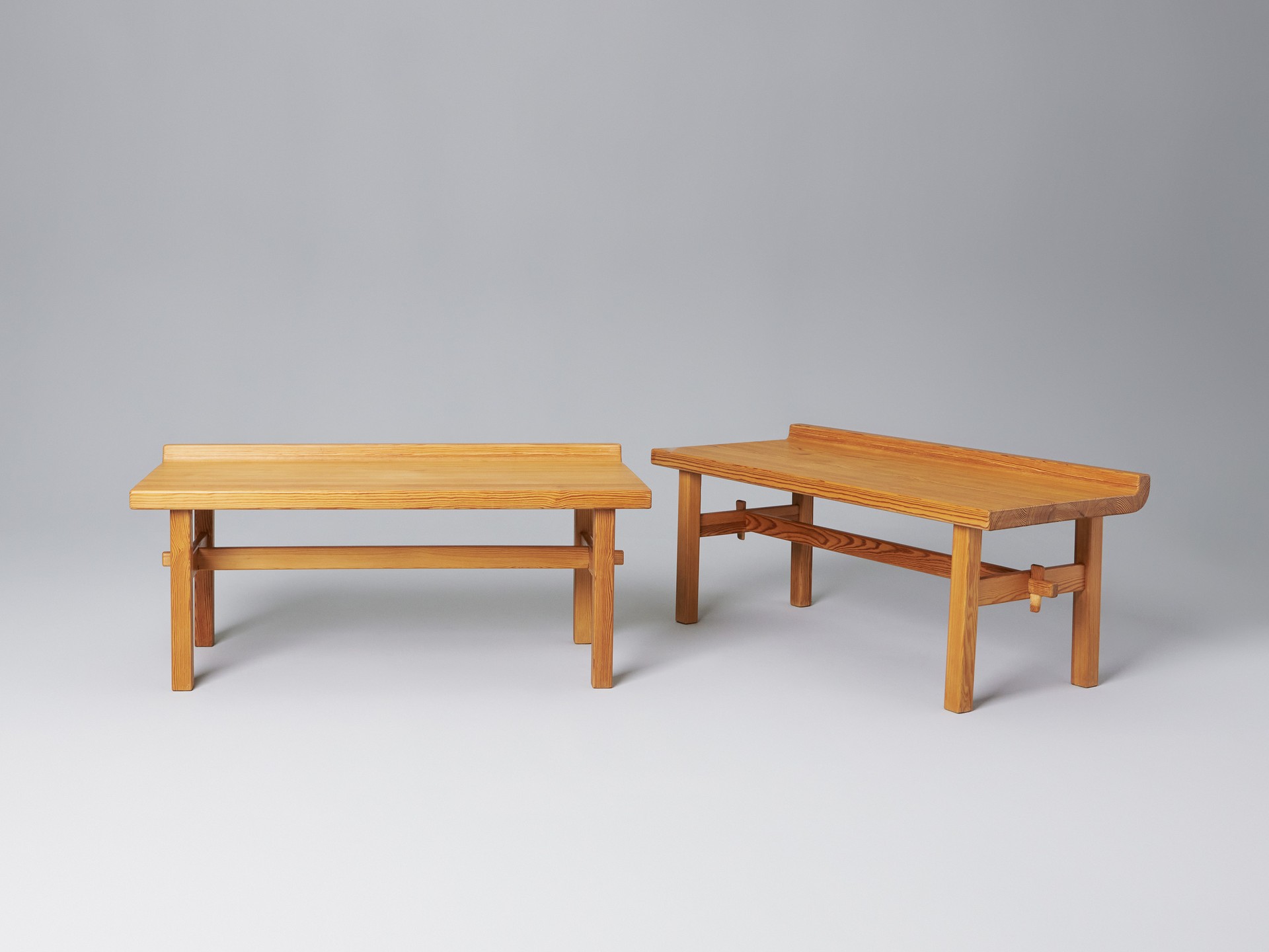 Pair of Swedish Benches image 2