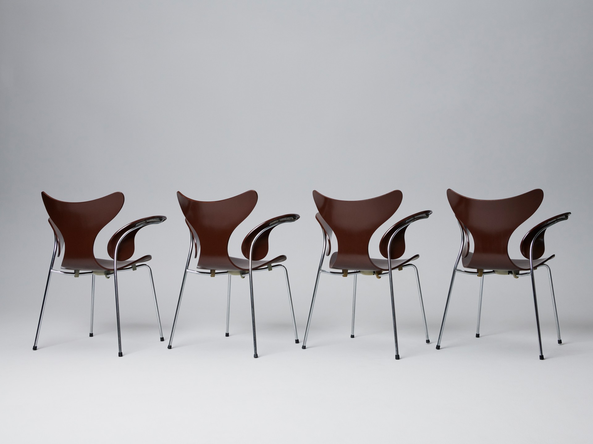 Set of Four 'Seagull' Chairs image 3