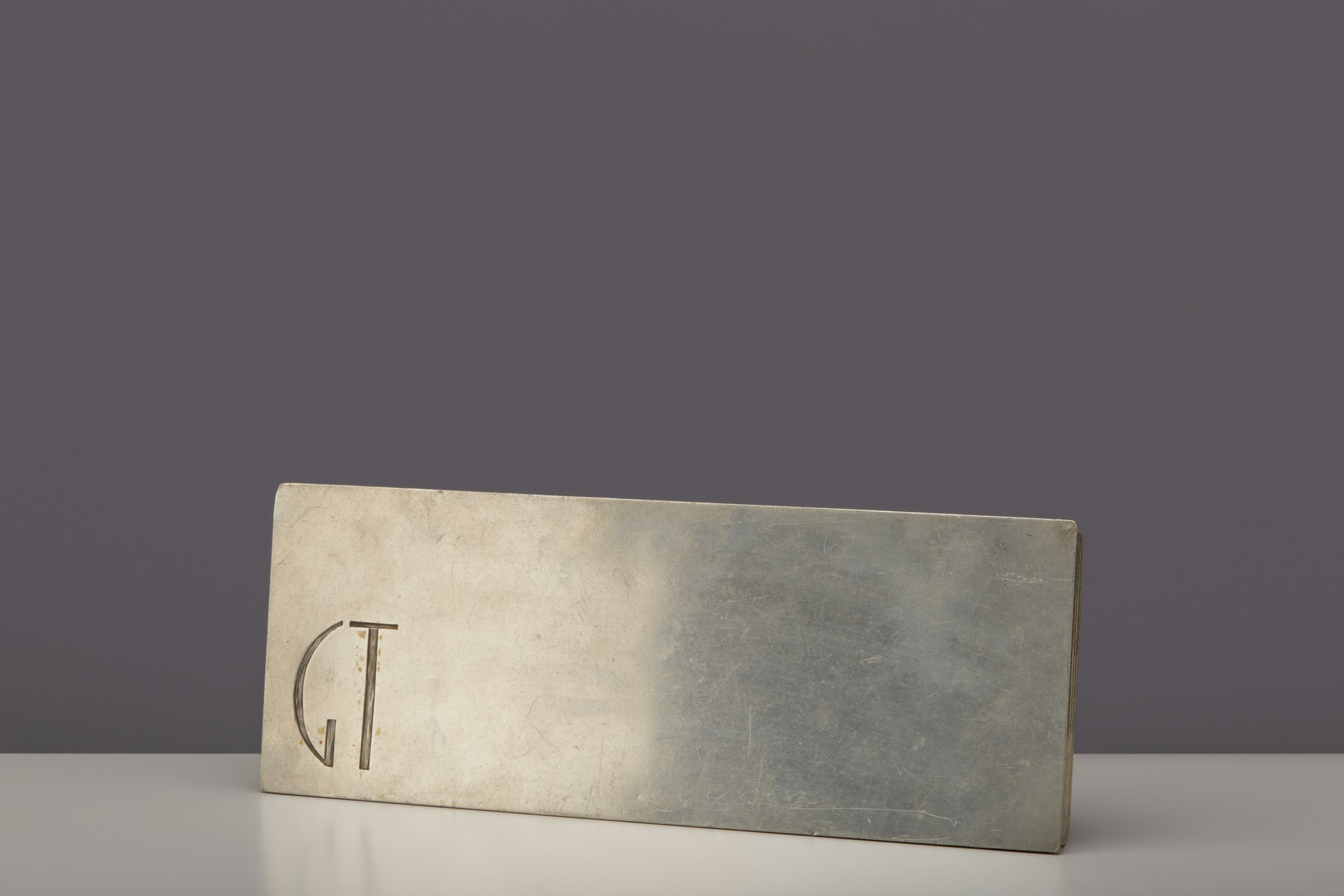 Lidded Pewter Box