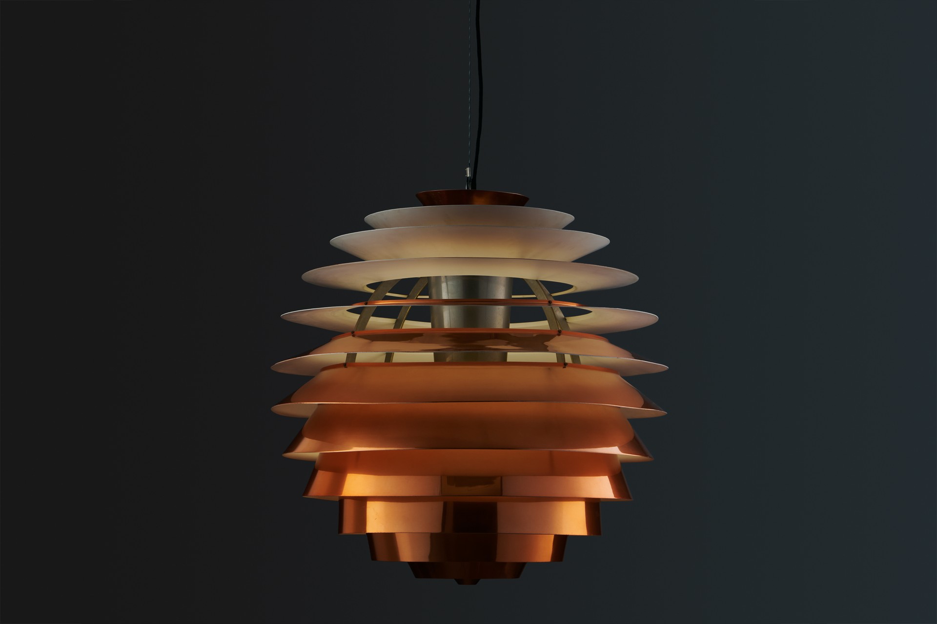 Pair of 'PH Louvre' Ceiling Lights image 2
