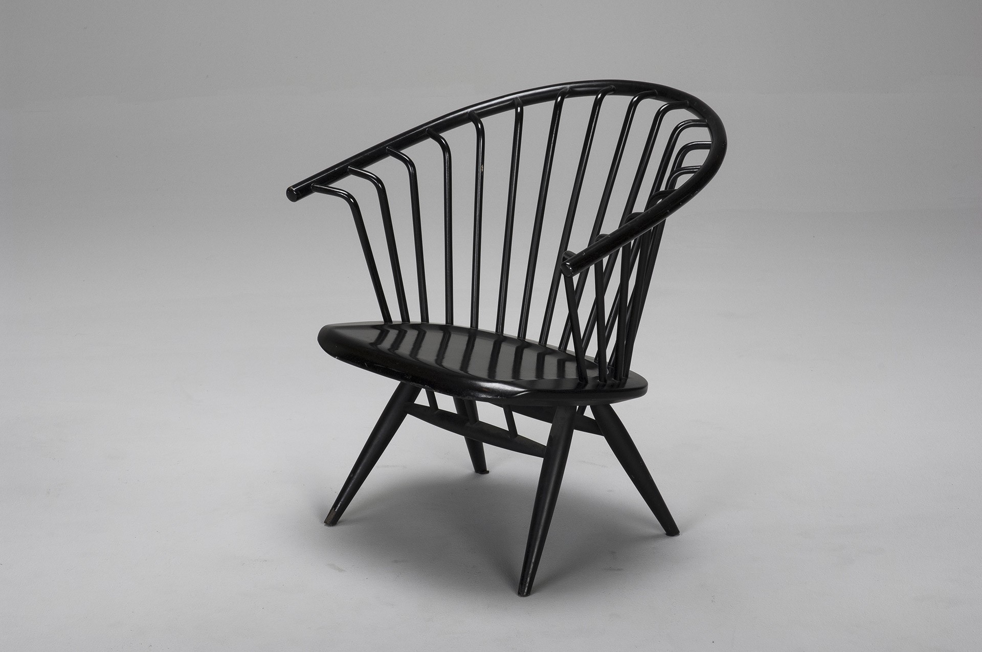 Black "La Crinolette" Chair image 3