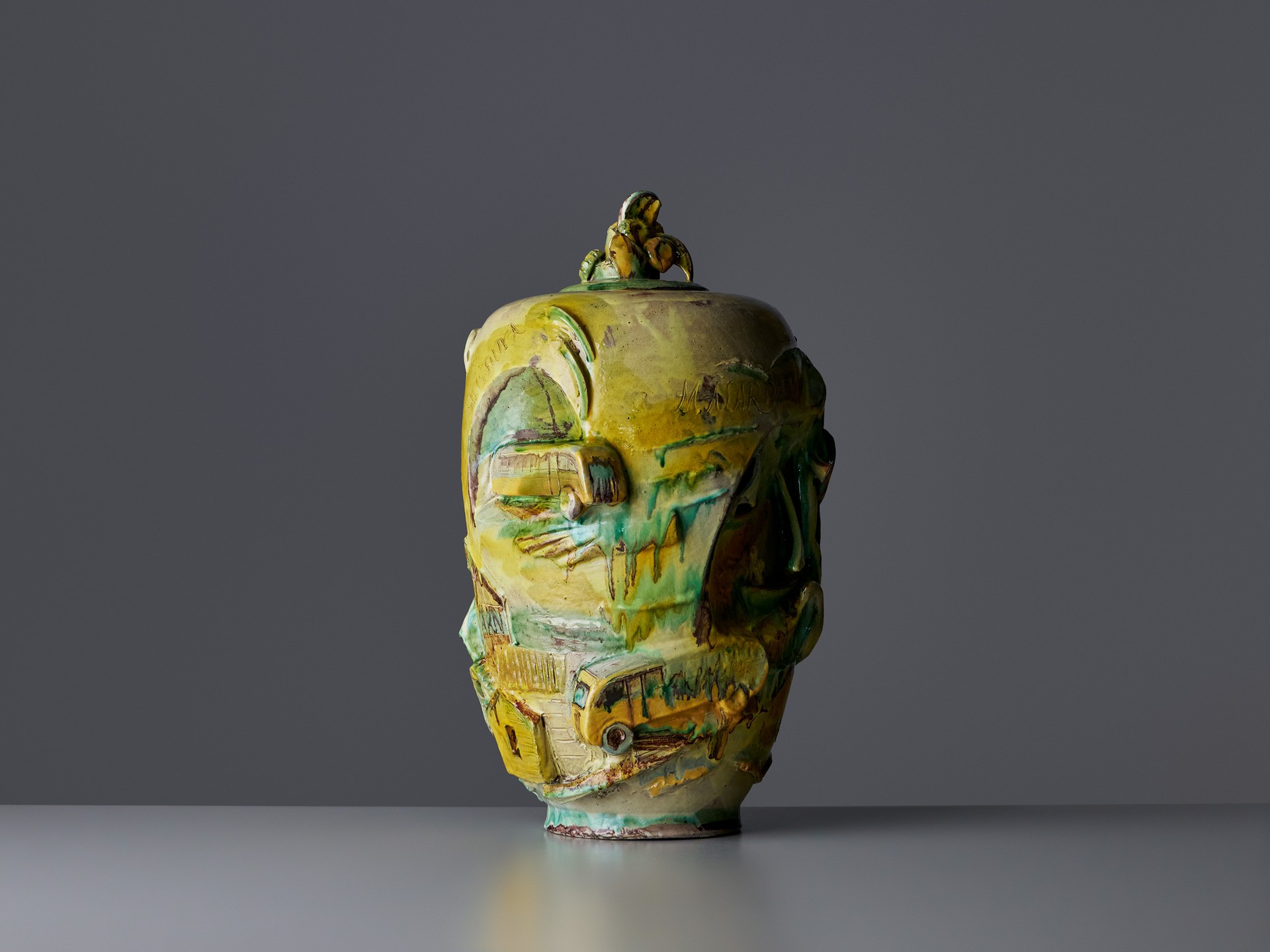 Large Lidded urn image 2