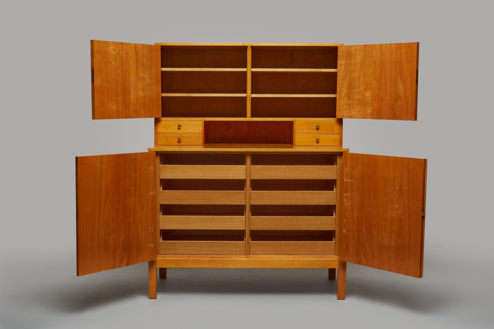 Unique Two Part Modernist Cabinet image 3