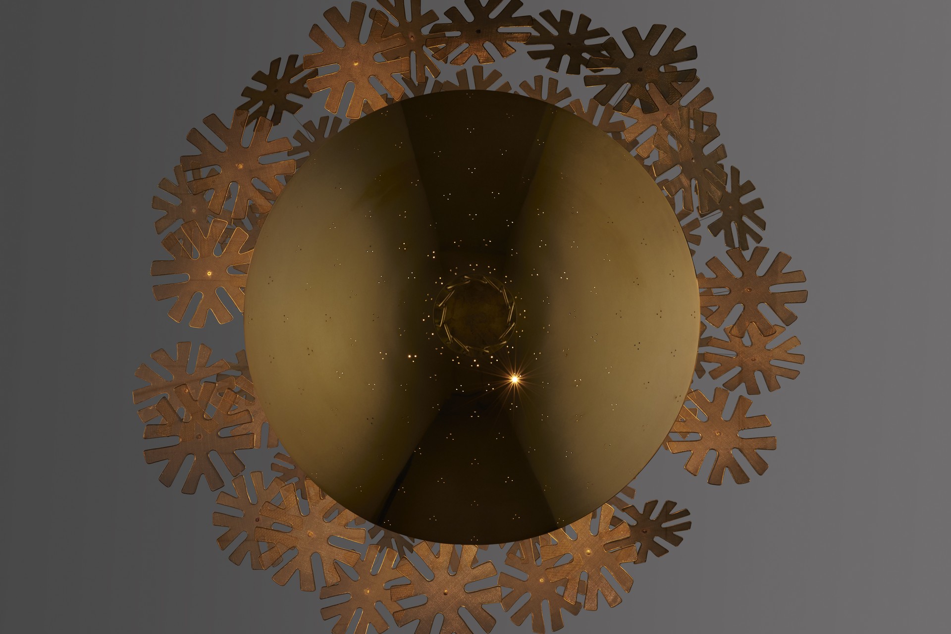 Large Snowflake Chandelier image 7