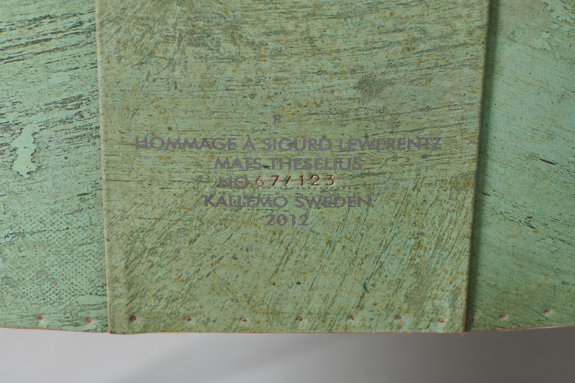 'Hommage à Sigurd Lewerentz' Cantilever Armchair image 7
