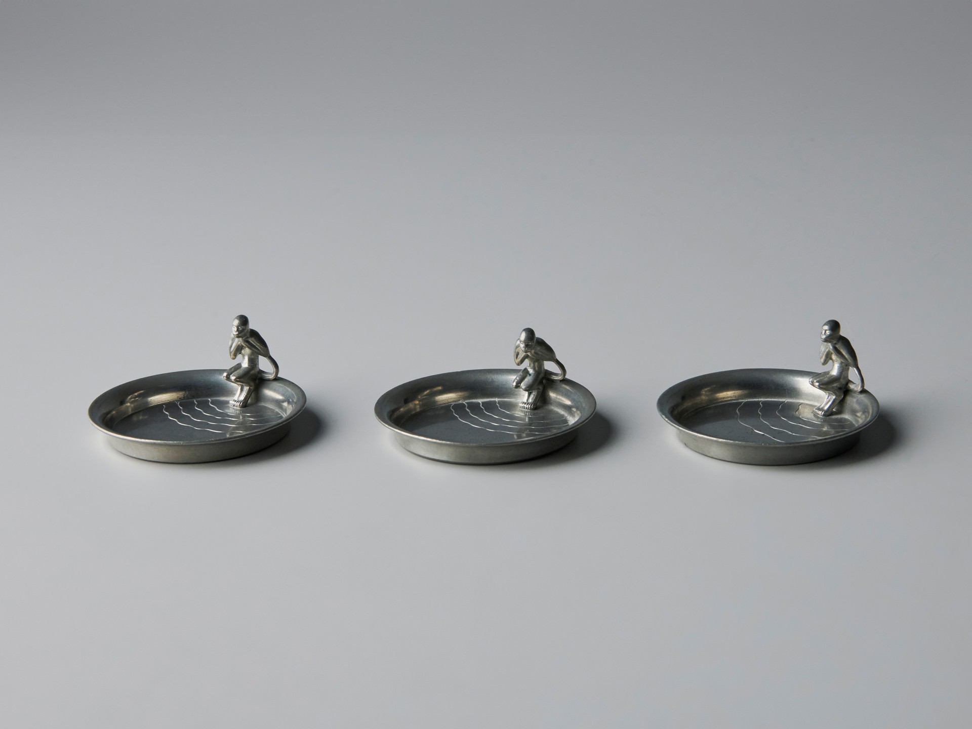 Set of Three Small Trays