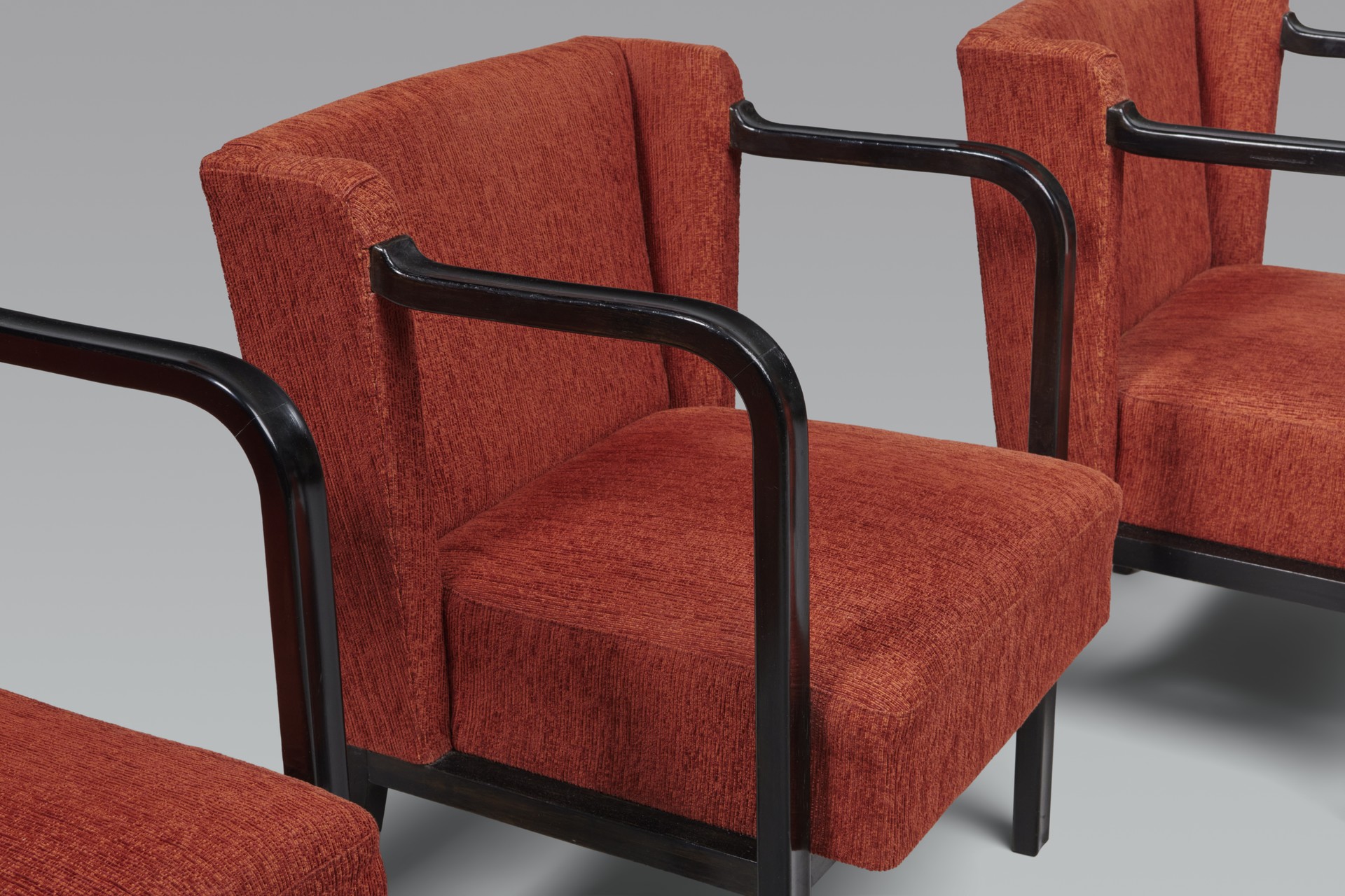 Set of Four Armchairs image 5