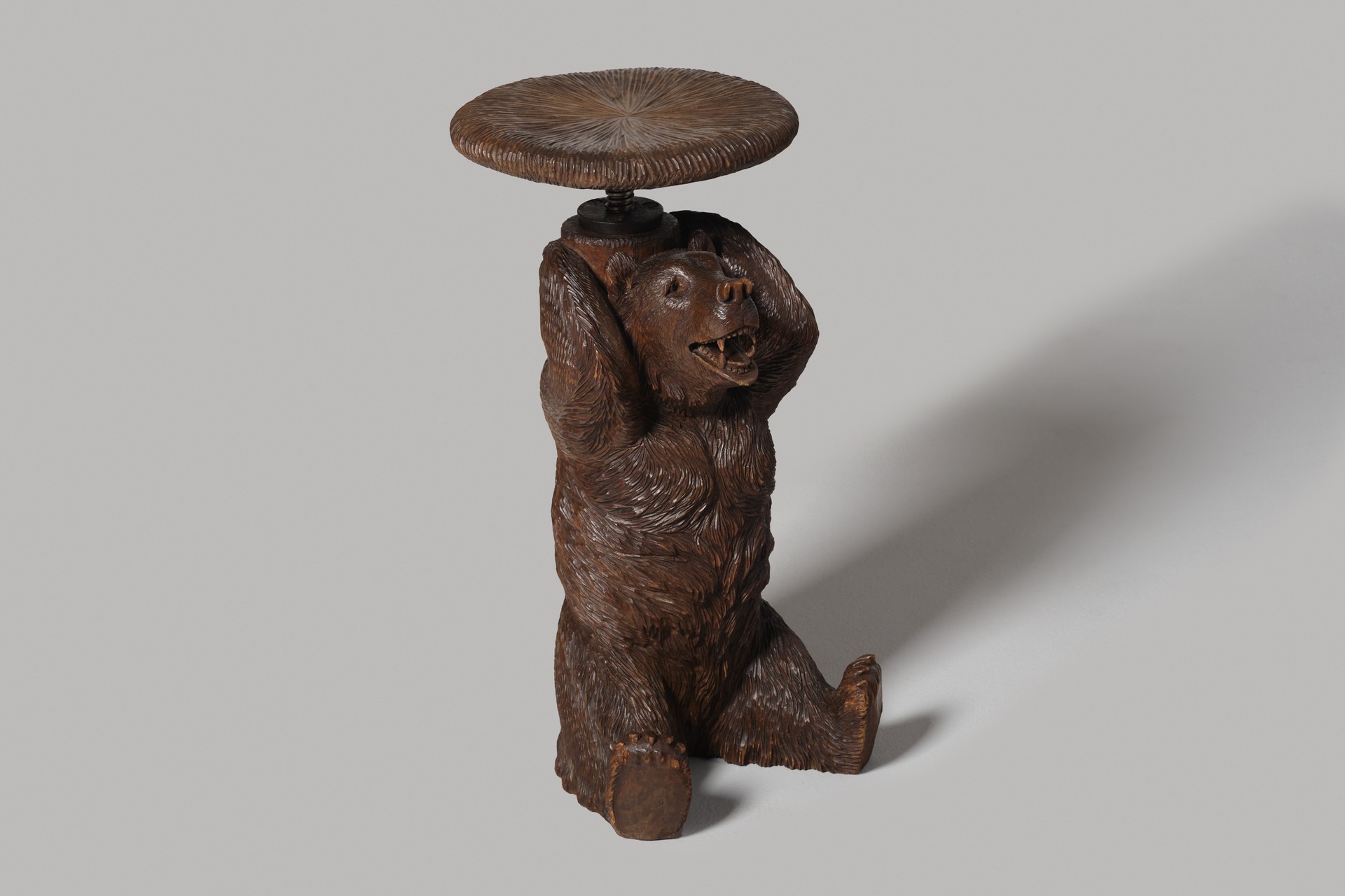 Adjustable Swiss 'Black Forest' Stool