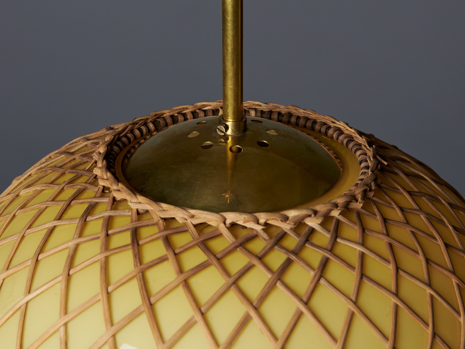 Pair of Swedish Ceiling Lamps image 4