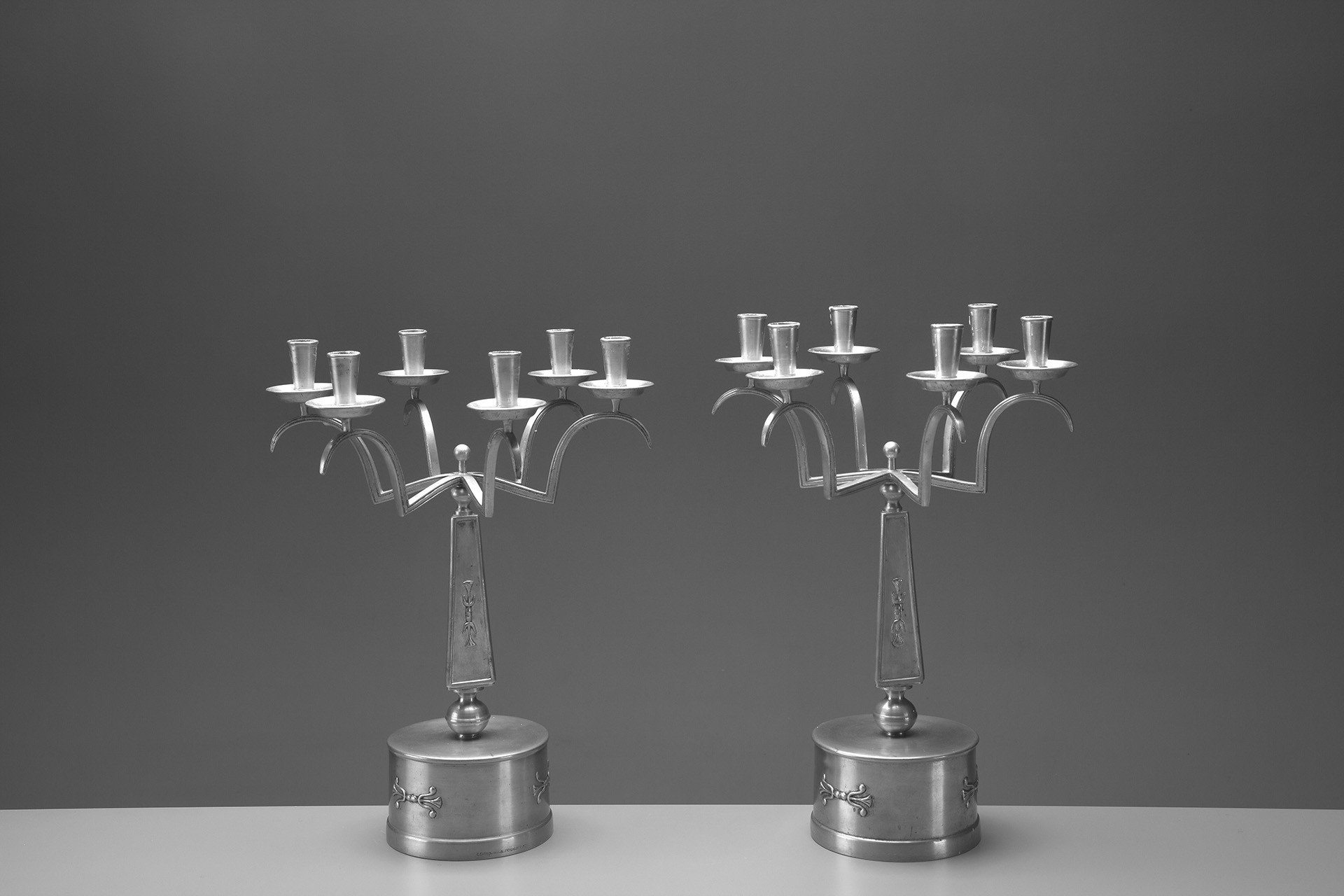 Pair of "Swedish Grace" Candelabras image 2