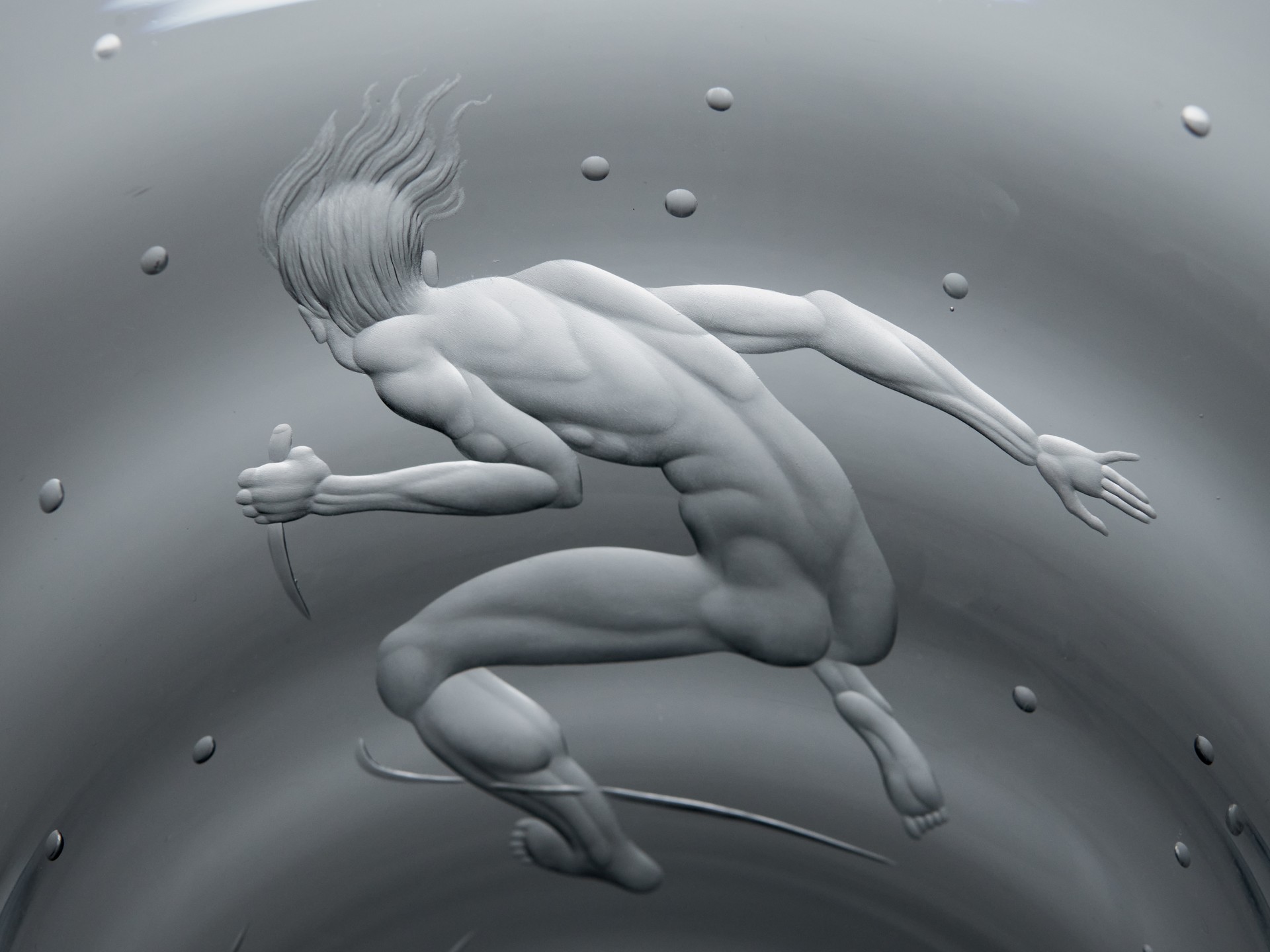 'Pärlfiskare' (Pearl Fisher) Vase image 7