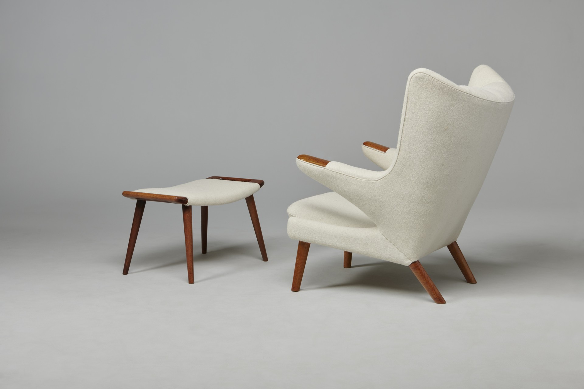 'Papa Bear' Armchair and Ottoman image 2