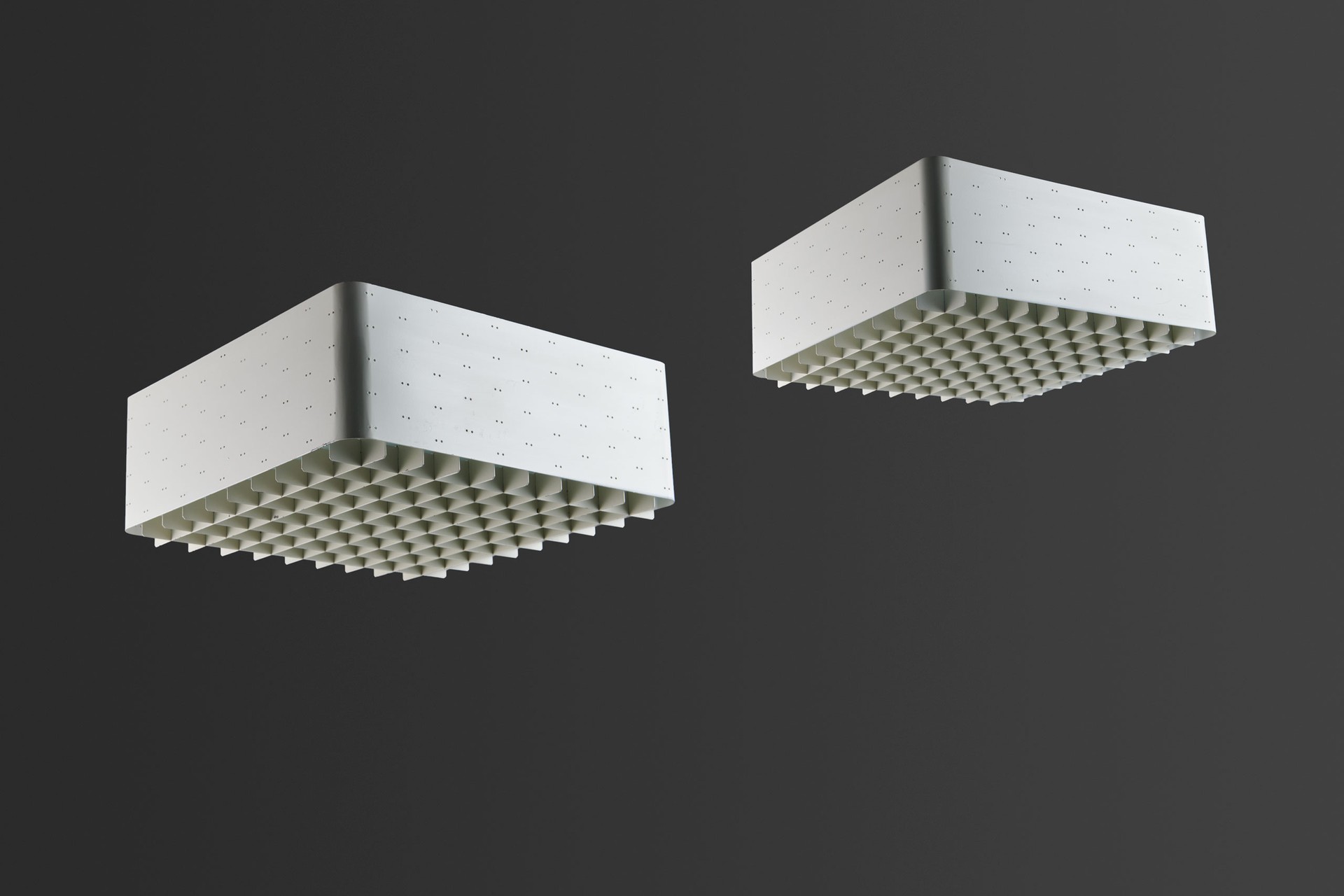 Pair of 'Starry Sky' Ceiling Lamps image 2