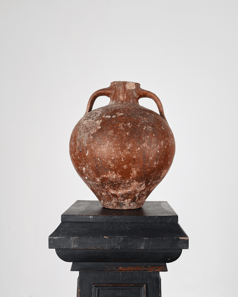 Incredible 18th C. Terracotta Vessel From Calanda