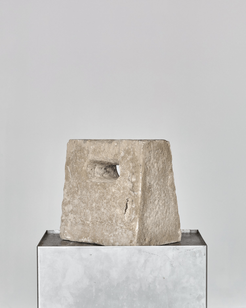 Primitive 18th Catalan Carved Stone Door Stop (1 of 3)