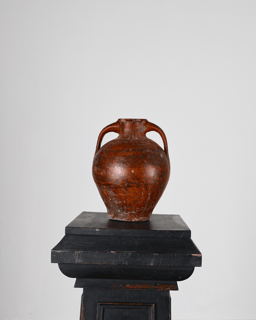 A Small 19Th C. Terracotta Vessel From Calanda