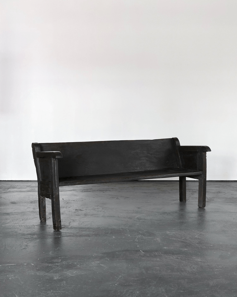 Large Primitive 18th C. Galician Bench